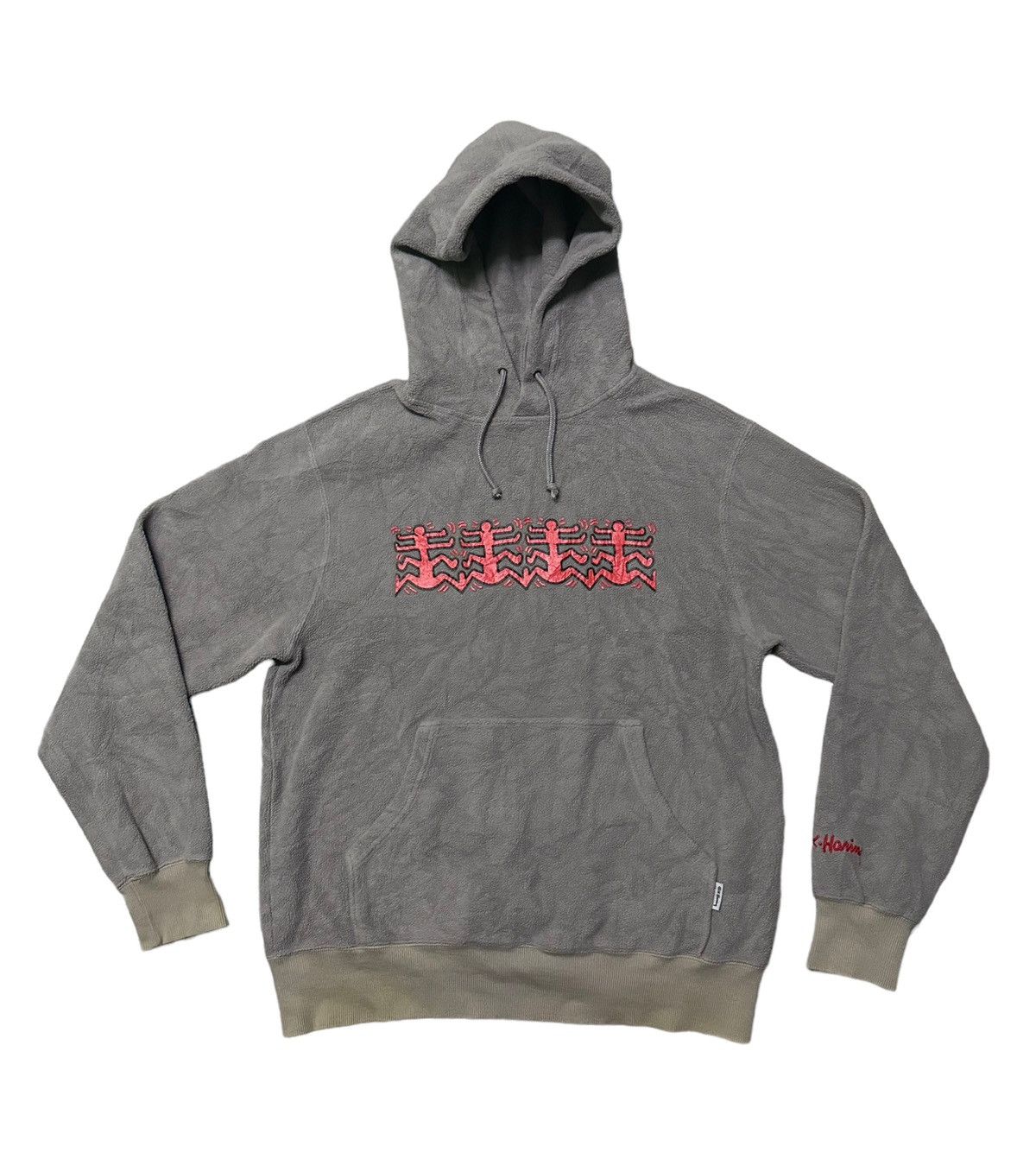 Keith Haring × Vintage Vintage Keith haring pullover hoodie Size US S / EU 44-46 / 1 - 4 Thumbnail