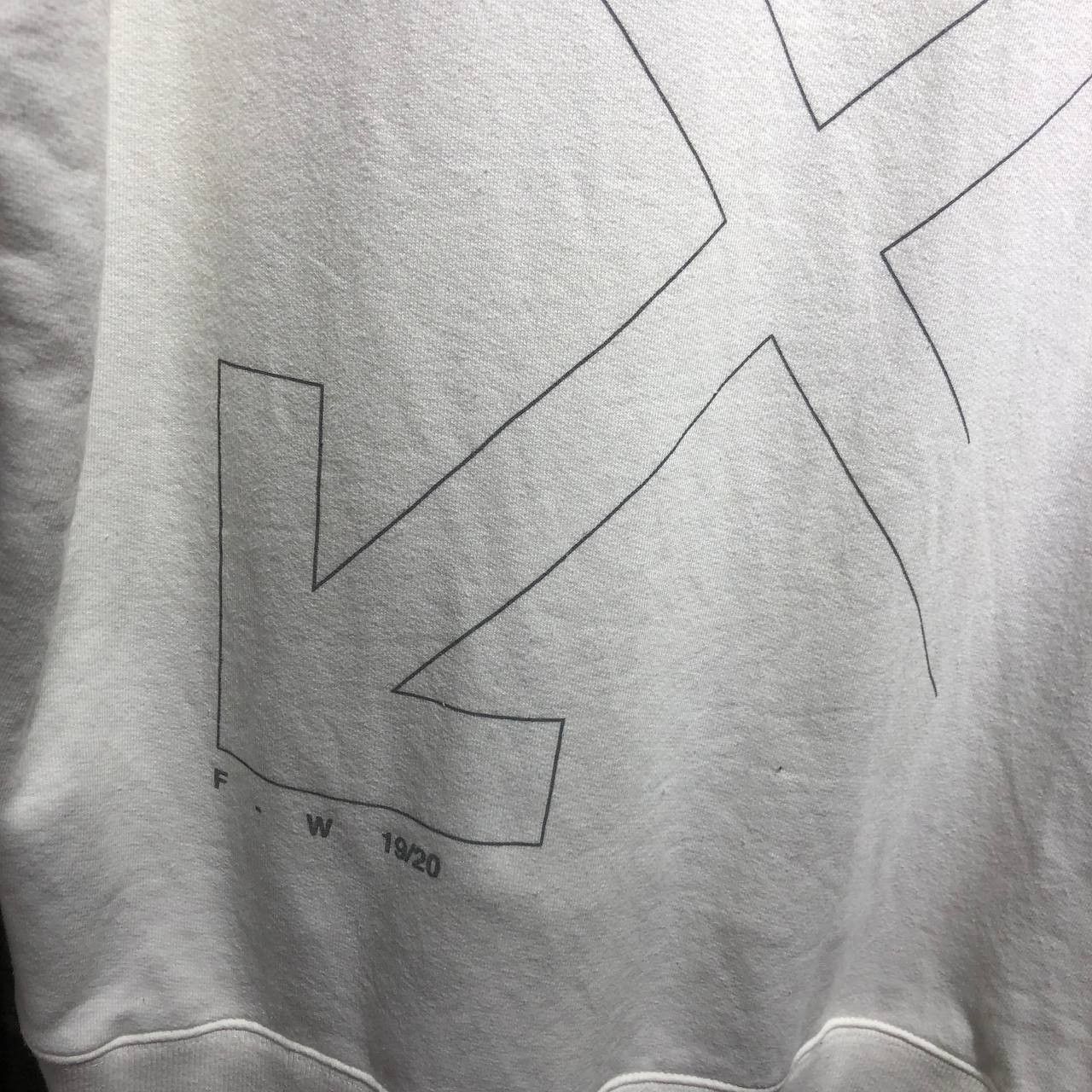 Off-White Off-White Unfinished Arrows hoodie Size US L / EU 52-54 / 3 - 6 Thumbnail