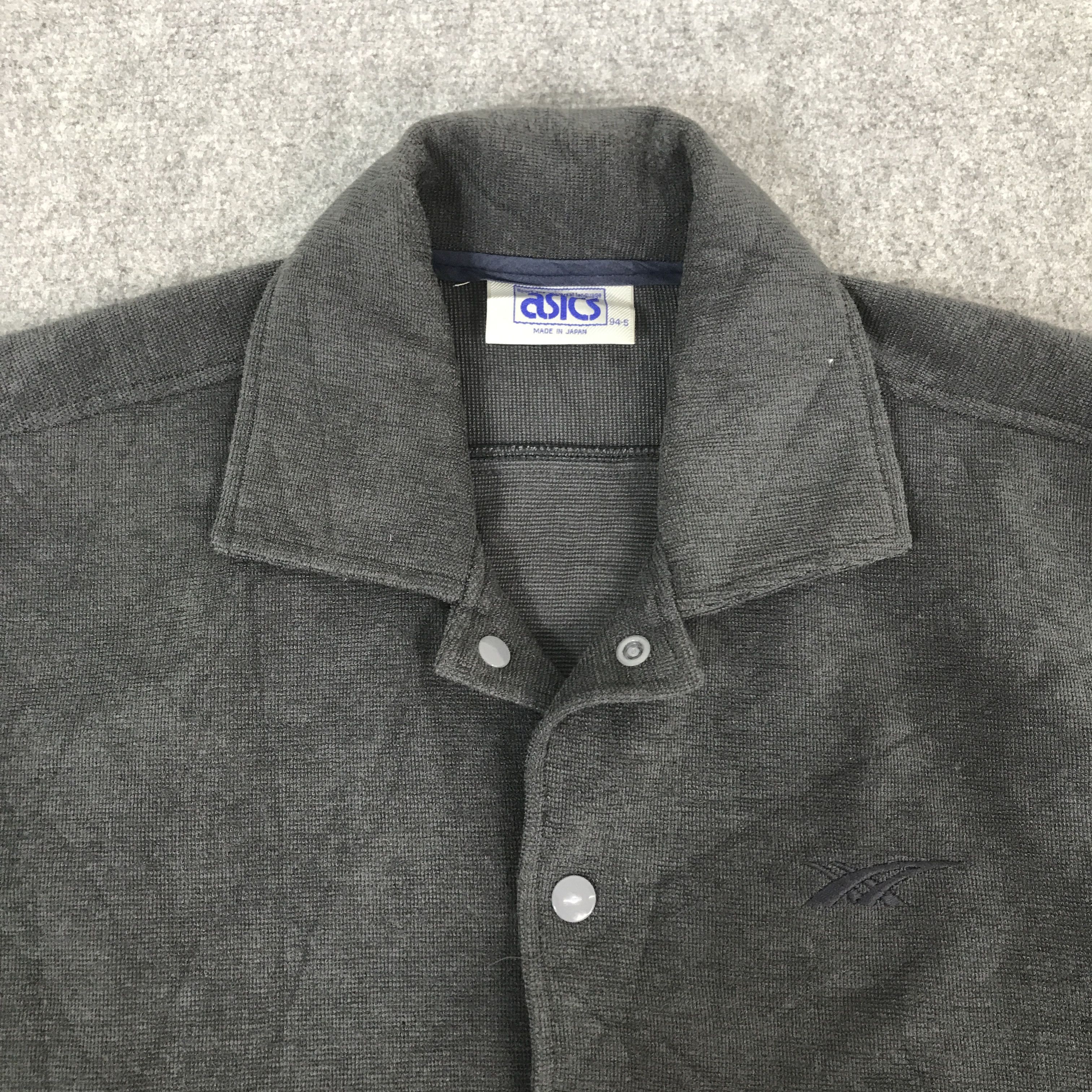 Asics Vintage asics Snap Button jacket K50B25 Size US L / EU 52-54 / 3 - 8 Thumbnail