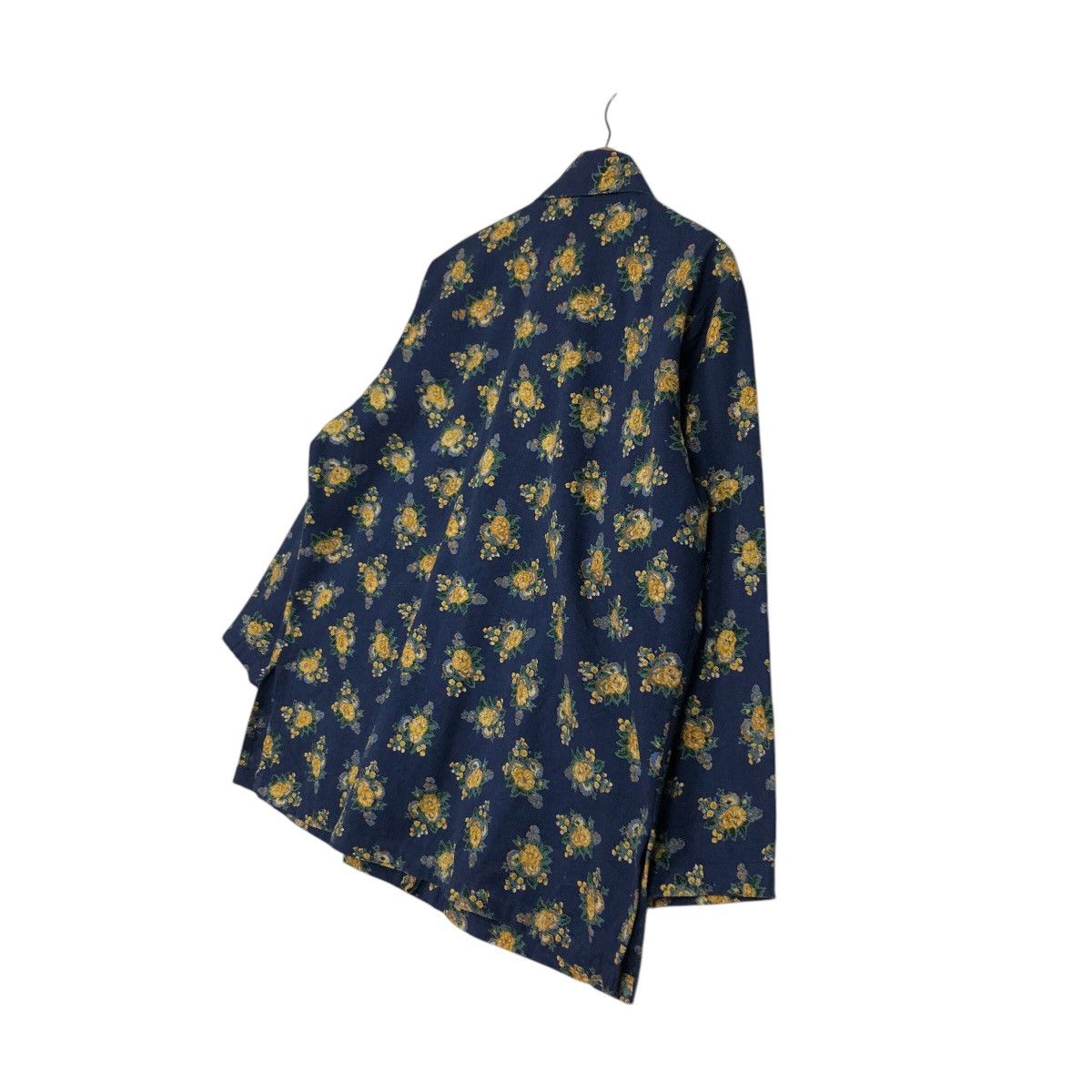 45rpm 📌Vintage Chore Jacket Button Floral Design Barakura English Size M / US 6-8 / IT 42-44 - 11 Thumbnail