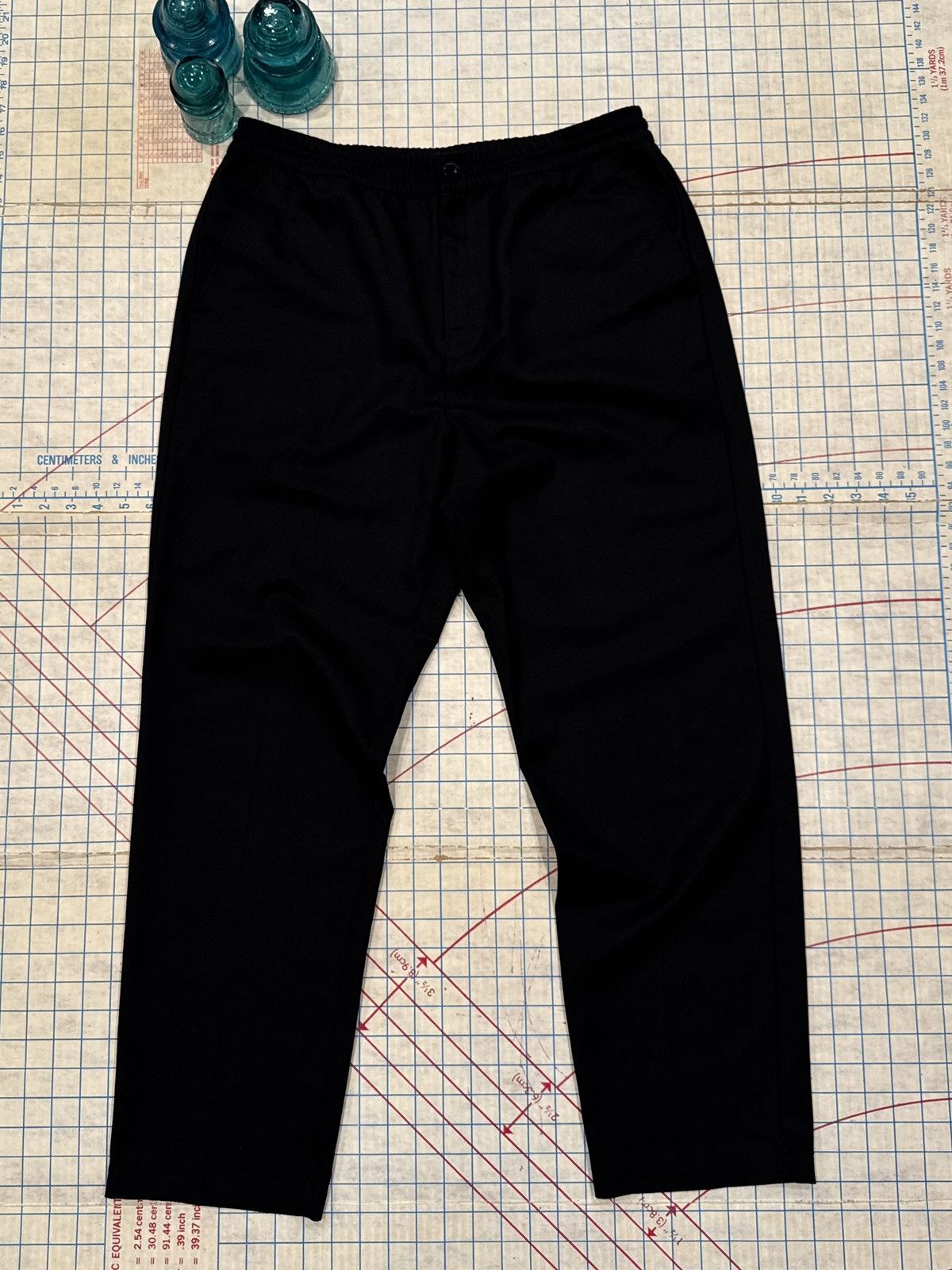 Stussy Stussy Bryan Beach Pants Black Wool Blend Size Medium Mens Size US 34 / EU 50 - 3 Thumbnail