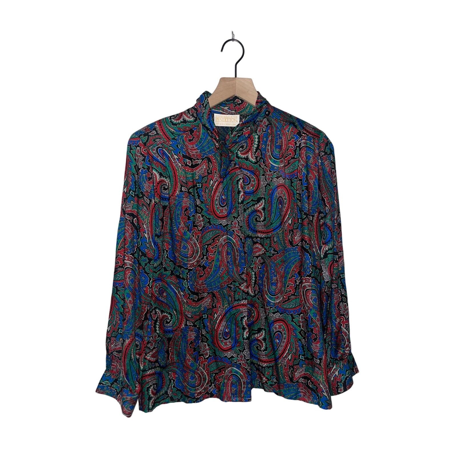 Pendleton Women's Pendleton Sophisticates Button Down Shirt Women L Size L / US 10 / IT 46 - 1 Thumbnail