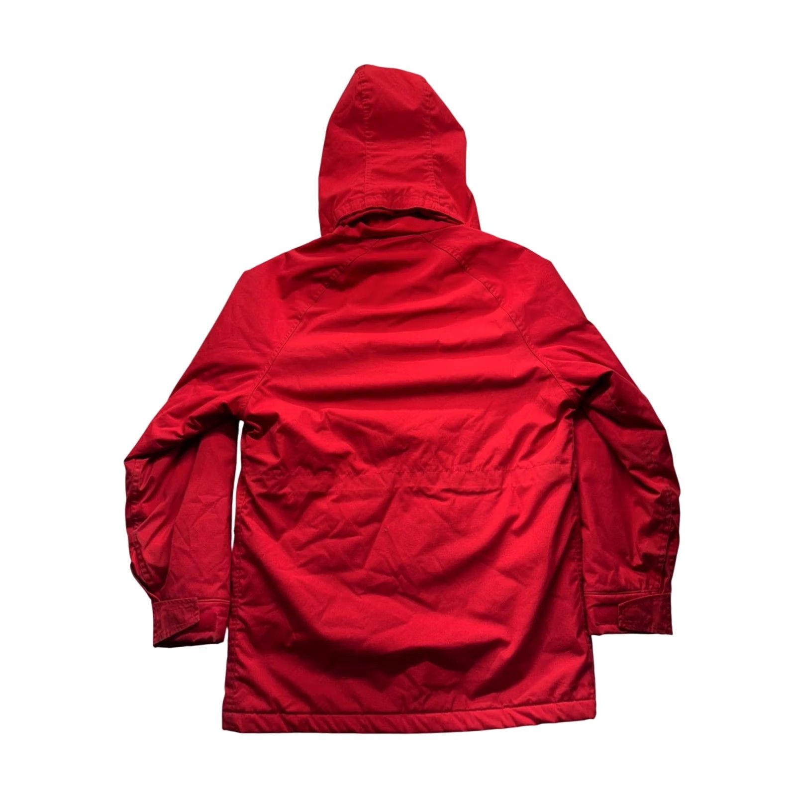 Vintage VINTAGE Woolrich Jacket Hooded Parka Mens M Red Woolrich Parka Jacket Hooded Mens M Red 90s Fall Winter Jacket Womens/Mens? Size US M / EU 48-50 / 2 - 2 Thumbnail