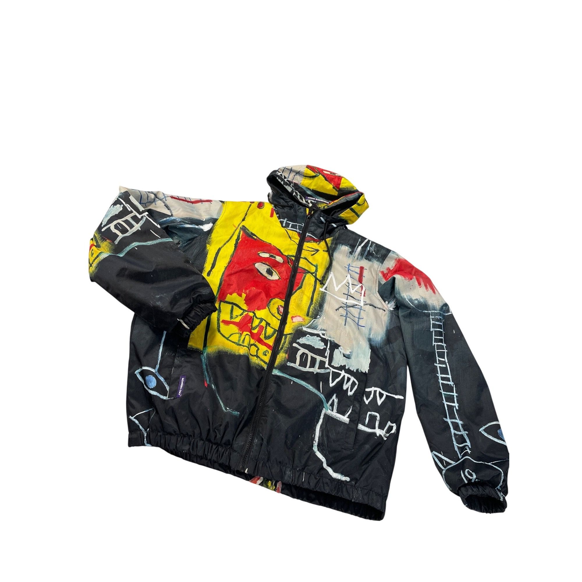 Jean-Michel Basquiat × Members Only Members Only Basquiat Colab Mens graphic hooded puffer Jacke Size US M / EU 48-50 / 2 - 1 Thumbnail