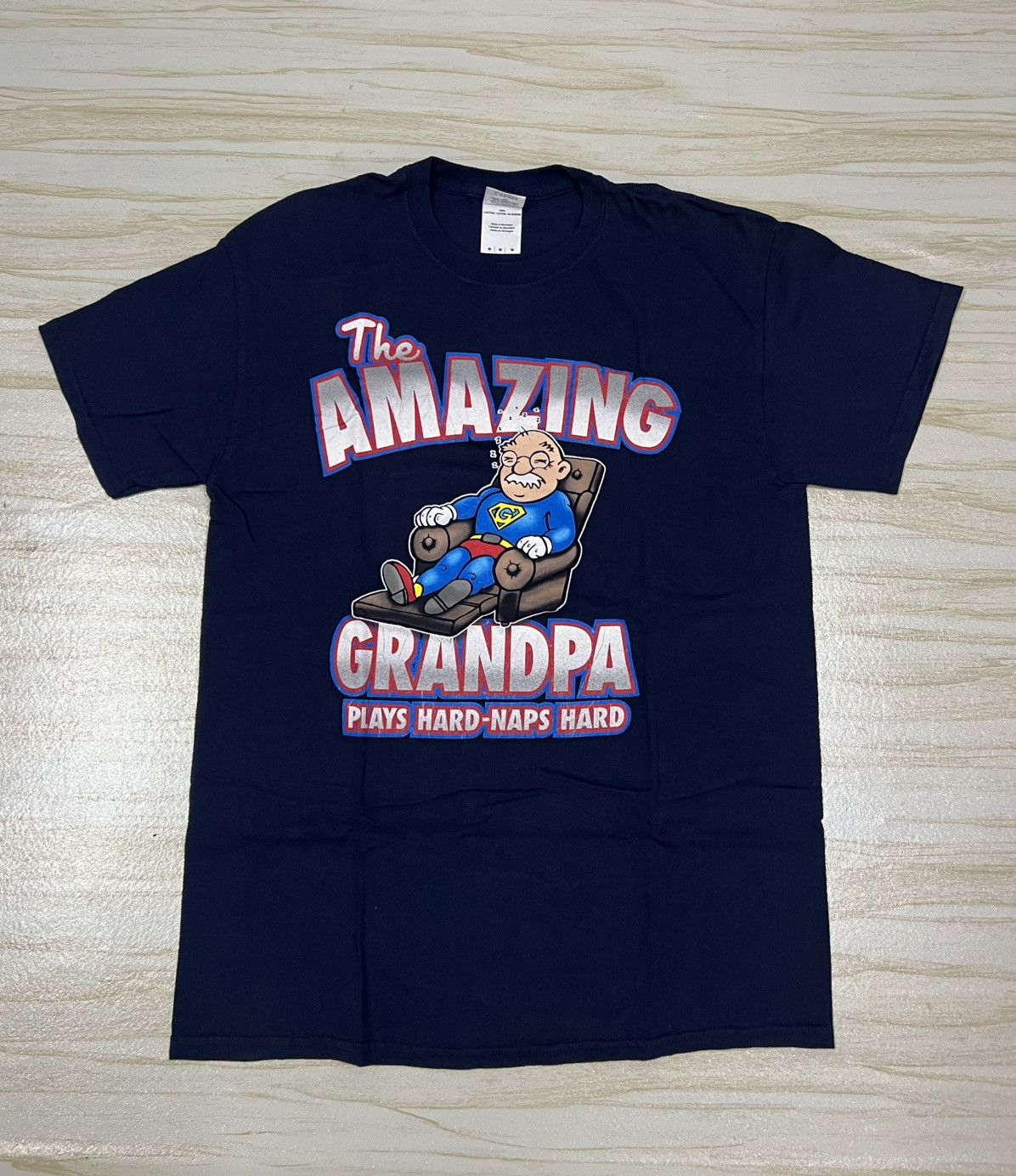 Other The Amazing Grandpa Plays Hard Naps Hard T-shirt Size US M / EU 48-50 / 2 - 1 Thumbnail