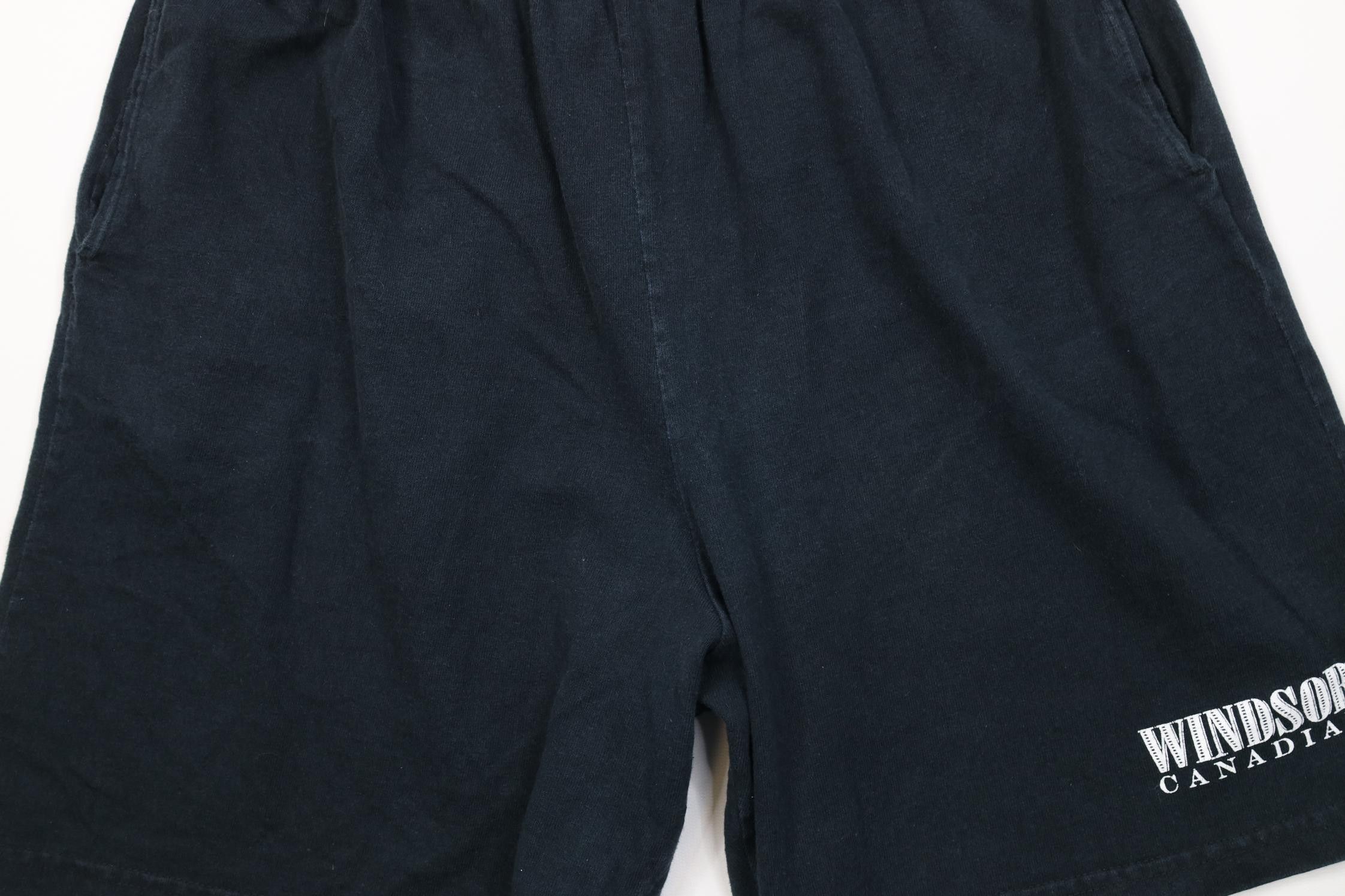 Vintage Vintage 90s Streetwear Windsor Canadian Whisky Shorts Cotton Size US 36 / EU 52 - 3 Thumbnail
