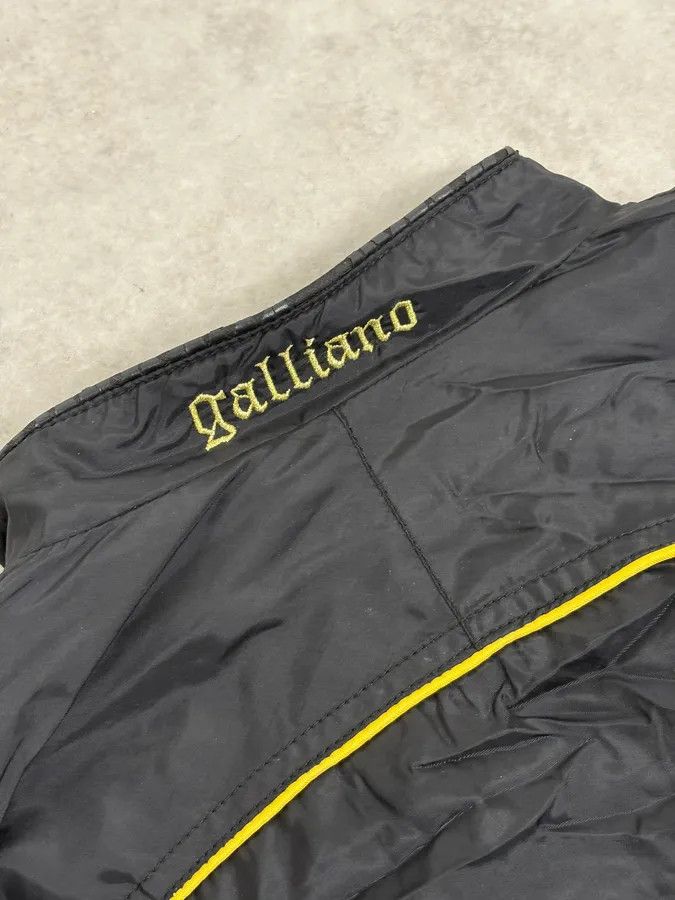 John Galliano 2010s Galliano Light Black Windbreaker Jacket Size S / US 4 / IT 40 - 8 Thumbnail