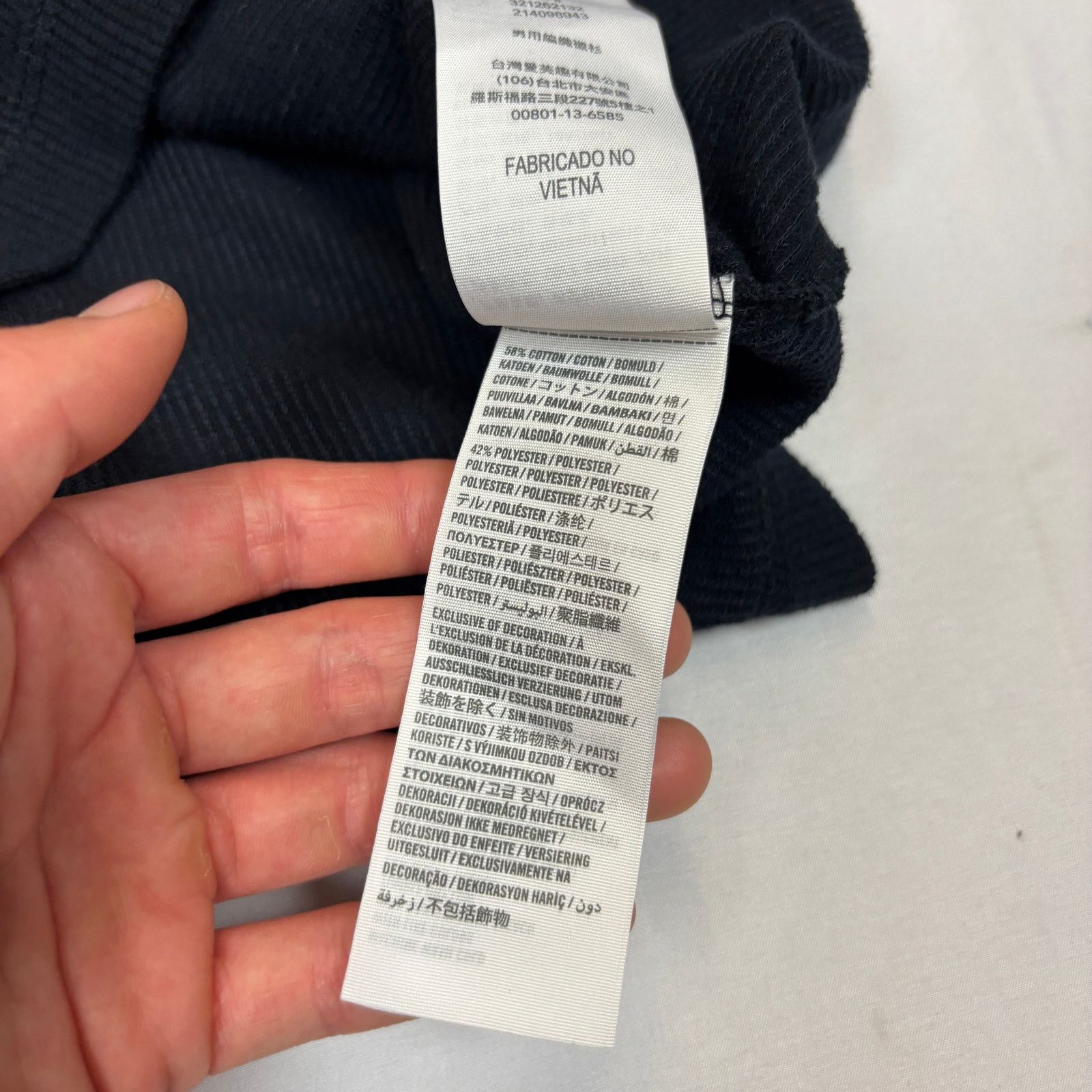 Hollister Hollister Thermal Henley Shirt Men's Large Ribbed Y2K Size US L / EU 52-54 / 3 - 9 Thumbnail