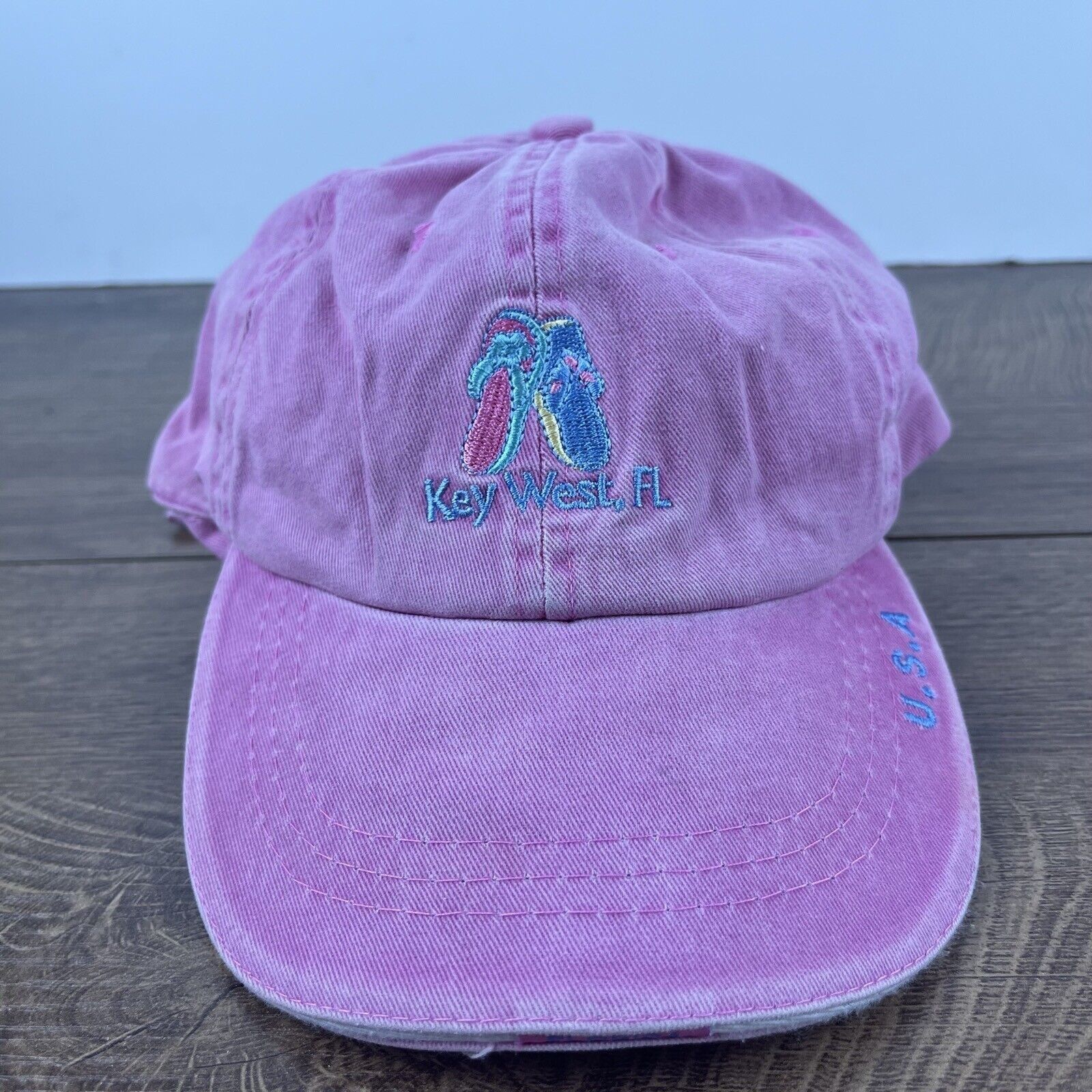 Other Key West Florida Hat Key West Hat Pink Cap Adjustable Pink A Size ONE SIZE - 1 Thumbnail