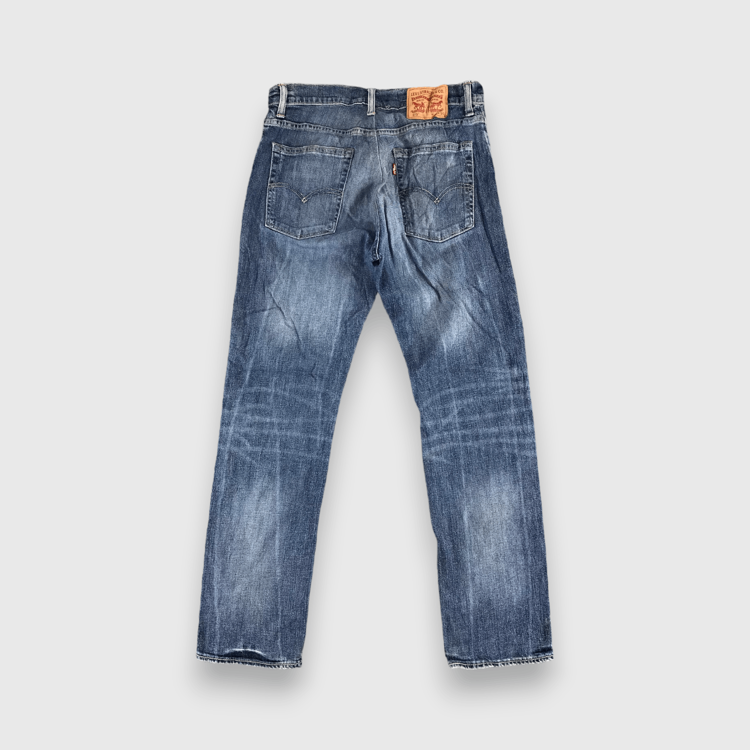 Levi's Vintage Levis 513 Jeans Faded Blue -J489 Size US 31 - 2 Thumbnail