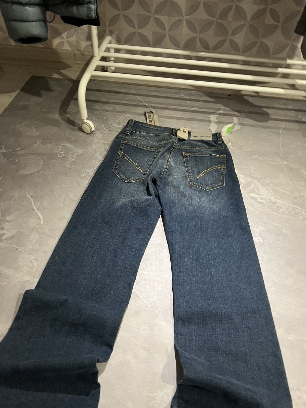 Vintage Vintage Flared Retro Swag / Balenciaga Style Jeans/ Y2K 90 Size US 28 / EU 44 - 3 Thumbnail