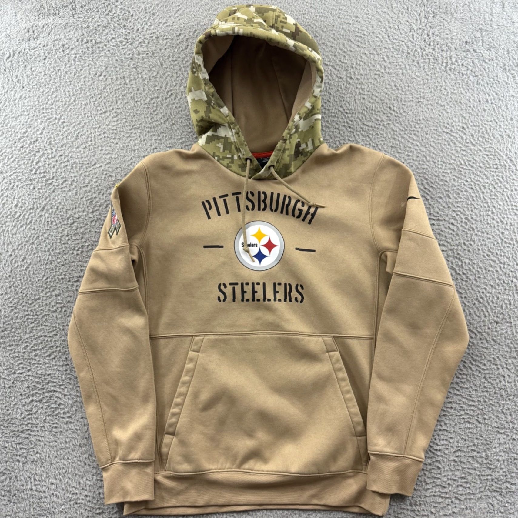 Nike Nike Steelers Sweatshirt Mens Hoodie NFL Salute to Service Football Hoodie Pullover Crew Neck Multicolor 27 22 Size US M / EU 48-50 / 2 - 2 Thumbnail