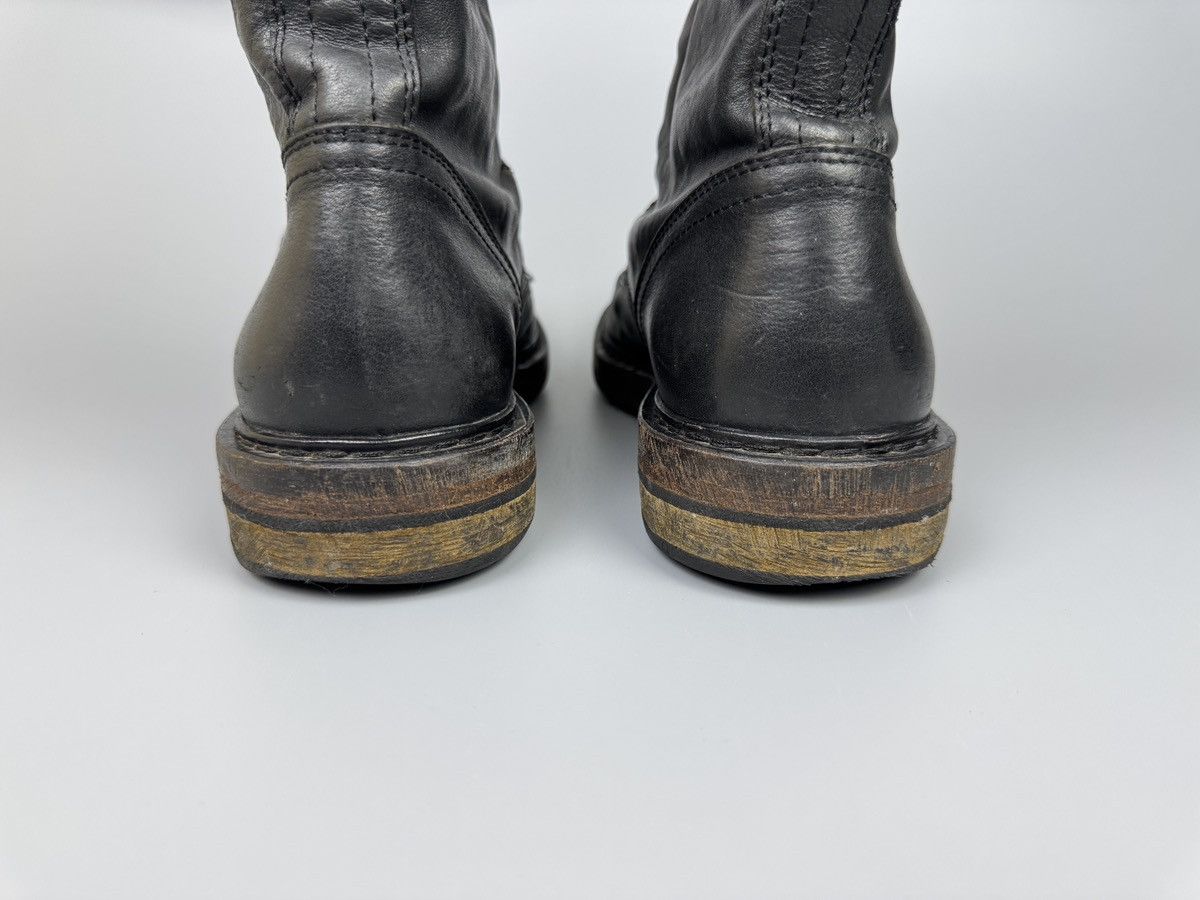 Ann Demeulemeester Ann Demeulemeester - FW/12 Double front zipper leather Boots Size US 9 / EU 42 - 11 Thumbnail