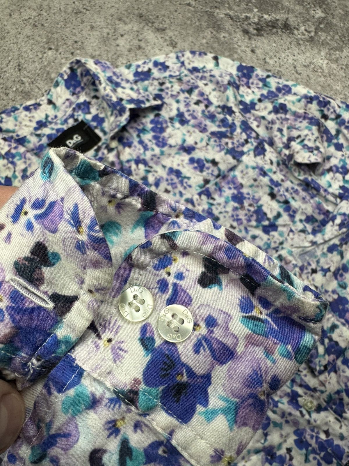 Dolce & Gabbana Dolce Gabbana D&G Floral Tweed Shirt/Skirt Dressed Rare Size S / US 4 / IT 40 - 6 Thumbnail