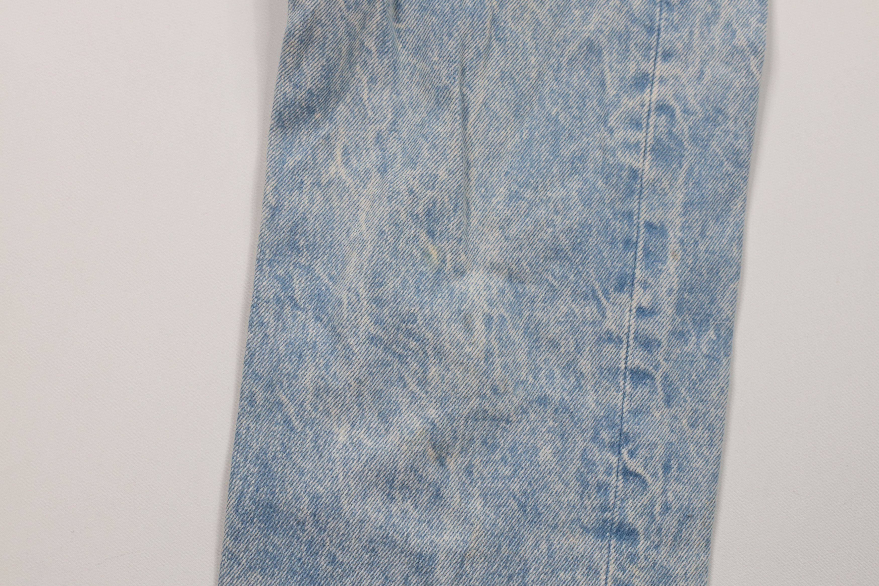 Levi's Vintage 80s Levis 501xx Button Fly Original Jeans Blue USA Size US 28 / EU 44 - 7 Thumbnail