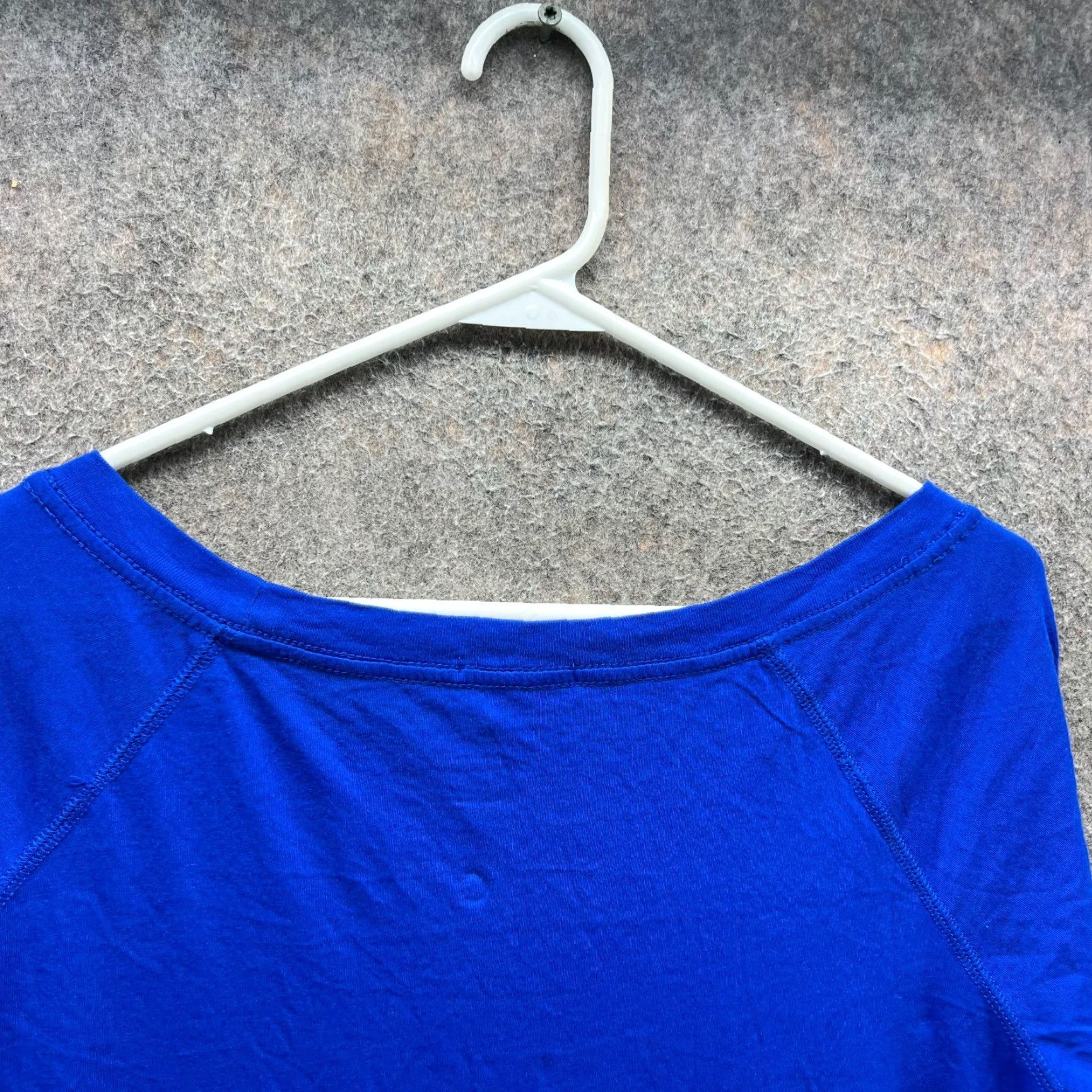 Juicy Couture VINTAGE Juicy Couture Dress Women Large Blue Long Sleeve Shirt Dress Knee Length Round Neck Pullover Casual Cotton Size L / US 10 / IT 46 - 7 Thumbnail