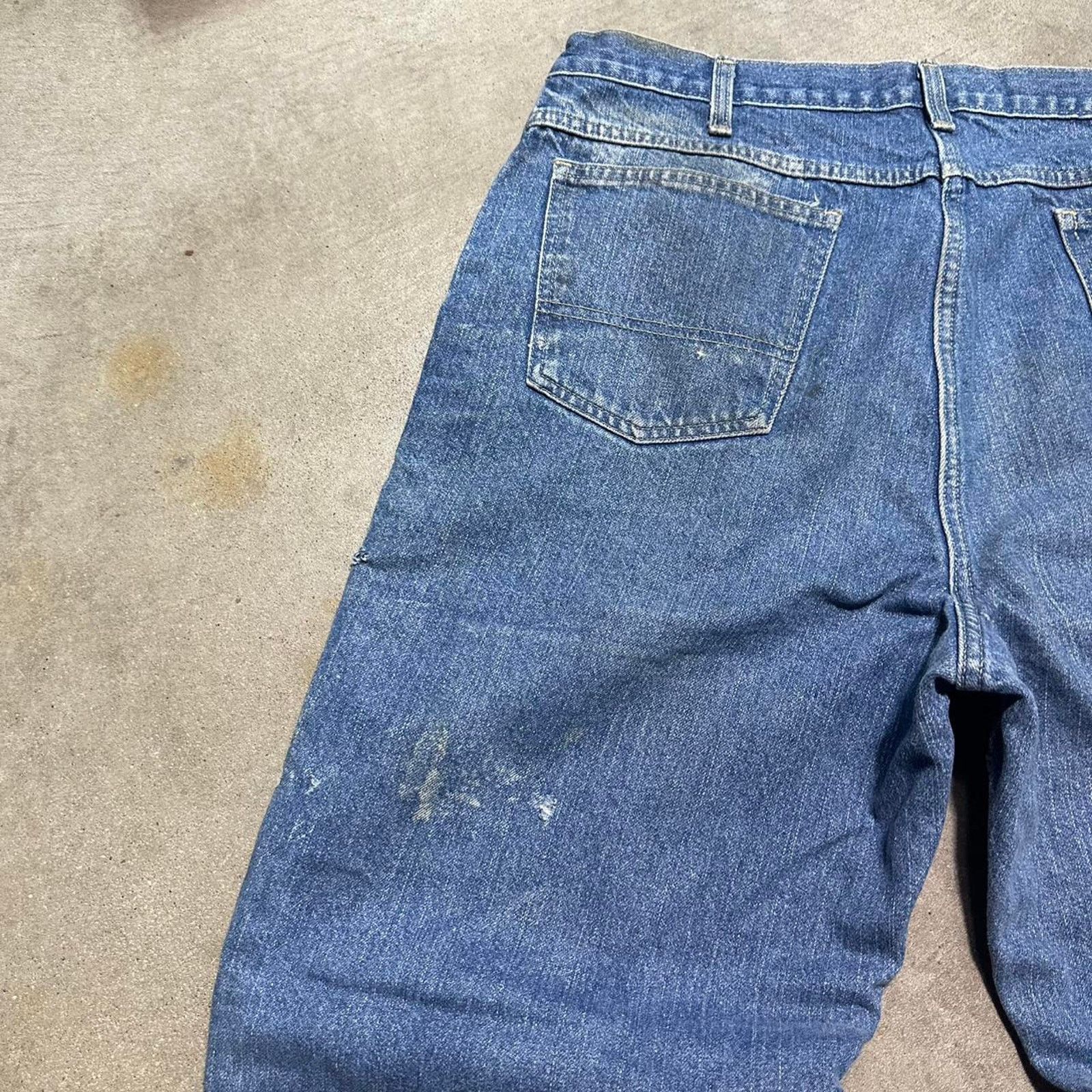 Dickies Vintage Y2K Distressed Dickies Double Knees Carpenter Jeans Size US 38 / EU 54 - 7 Thumbnail