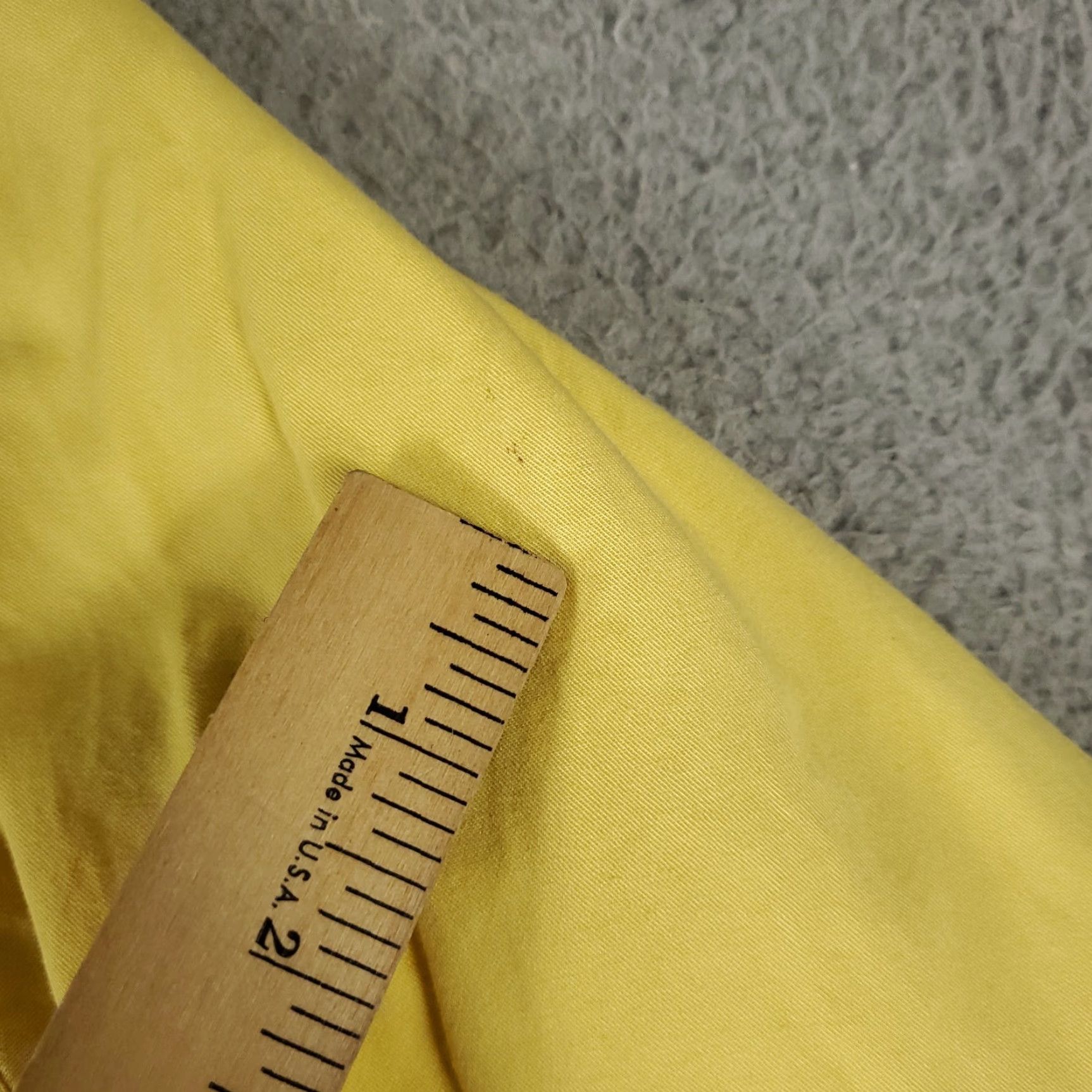 Ralph Lauren Ralph Lauren Shirt Mens Large Yellow Button-Up Long Sleeve Cotton Collared Classic Pockets Mens Size US L / EU 52-54 / 3 - 6 Thumbnail
