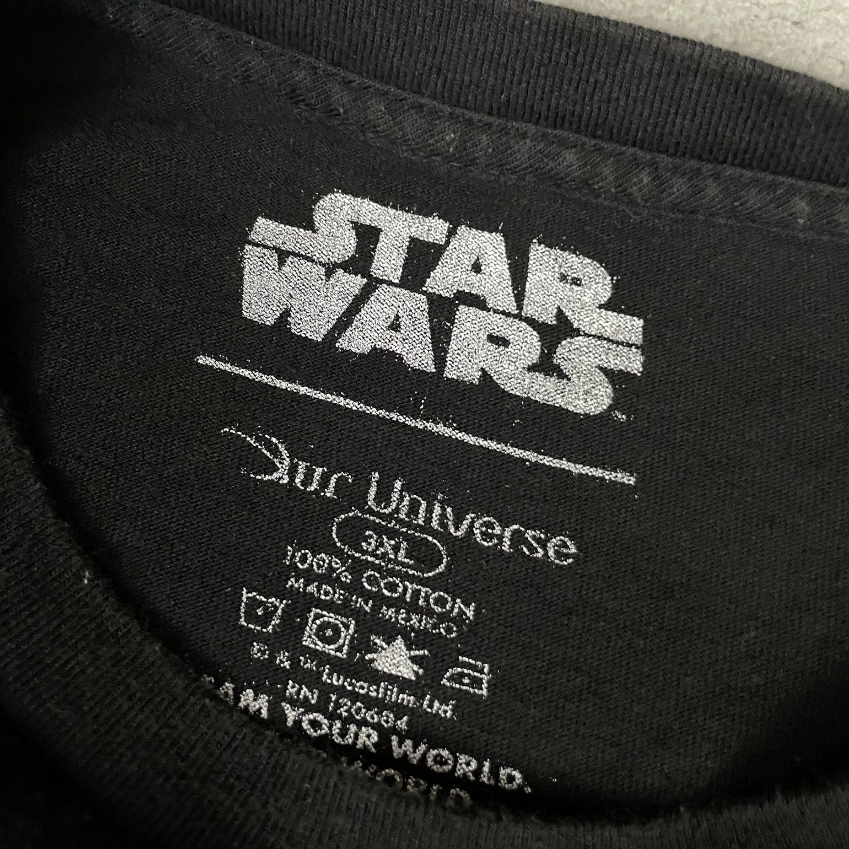 Star Wars Star Wars T Shirt Adult XXXL Black Darth Vader Jedi Fallen Order Disney Limited Logo Short Sleeve Crew Neck Mens 3XL Black Star Wars Size US XXL / EU 58 / 5 - 4 Thumbnail