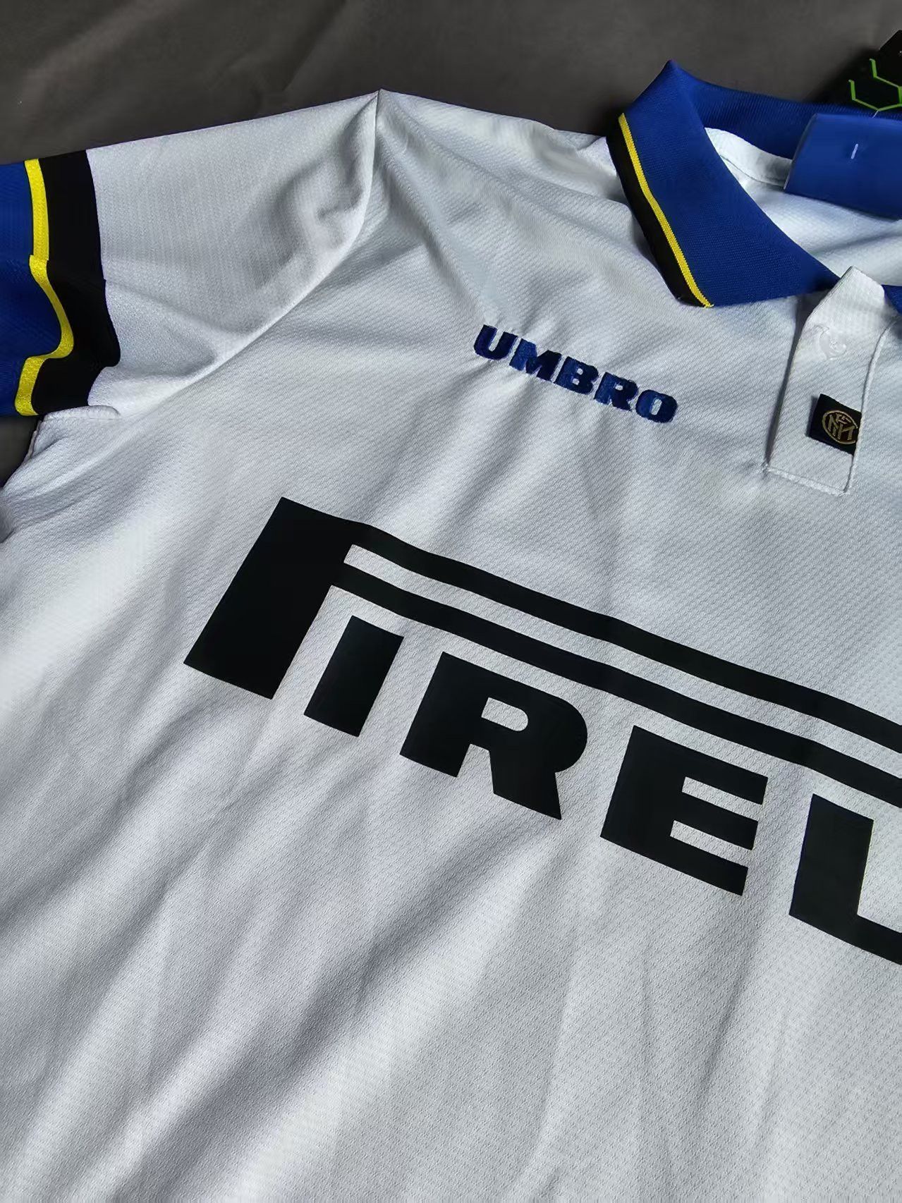 Other Inter Milan Jersey Away 1997 98 Season Size US L / EU 52-54 / 3 - 3 Thumbnail