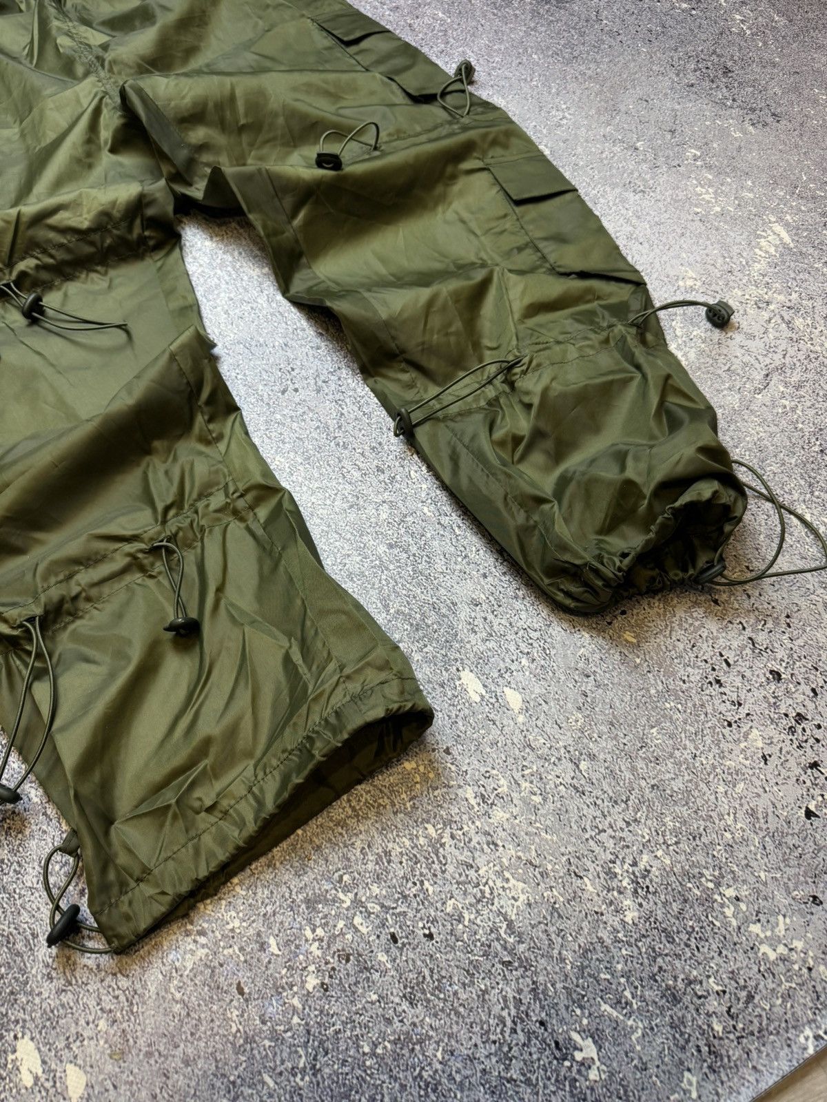 Japanese Brand × Vintage 💥CRAZY JAPANESE PARACHUTE PANTS AVANT-GARDE STYLE Size US 33 - 4 Thumbnail