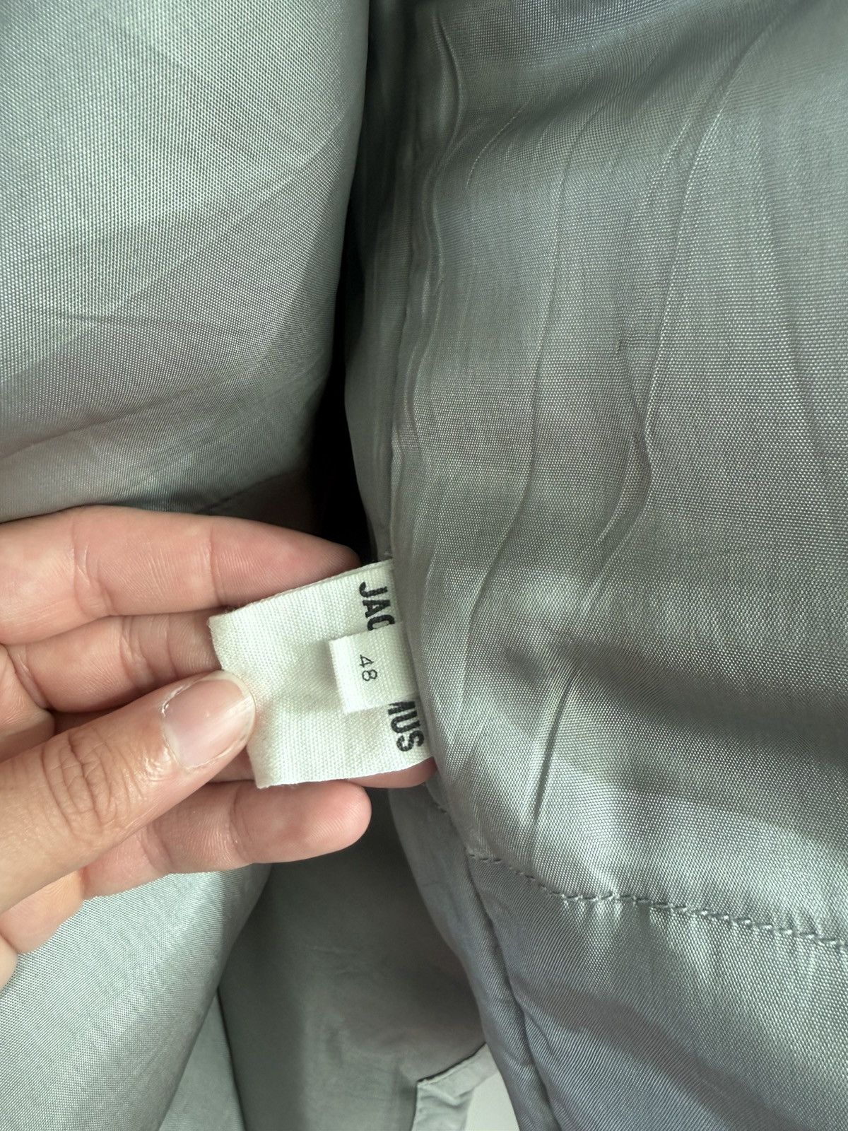 Jacquemus Jacquemus grey puffer jacket Size US M / EU 48-50 / 2 - 8 Thumbnail