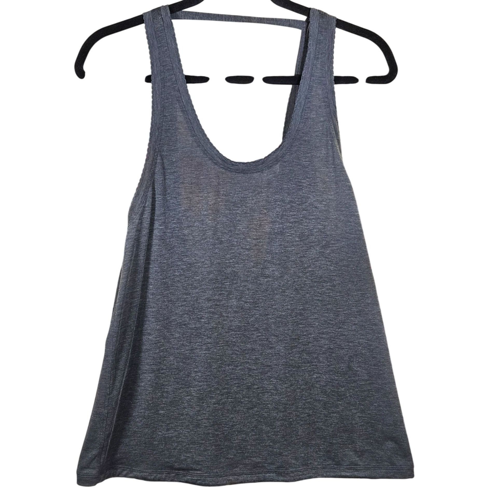 Lululemon Lululemon Wn Salute the Sun Gray Racerback Tank 6 Athflow Pi Size M / US 6-8 / IT 42-44 - 2 Thumbnail
