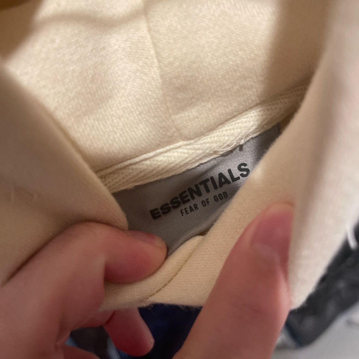 Essentials Fear of God Essentials Hoodie (rare back logo variant) Size US L / EU 52-54 / 3 - 6 Thumbnail