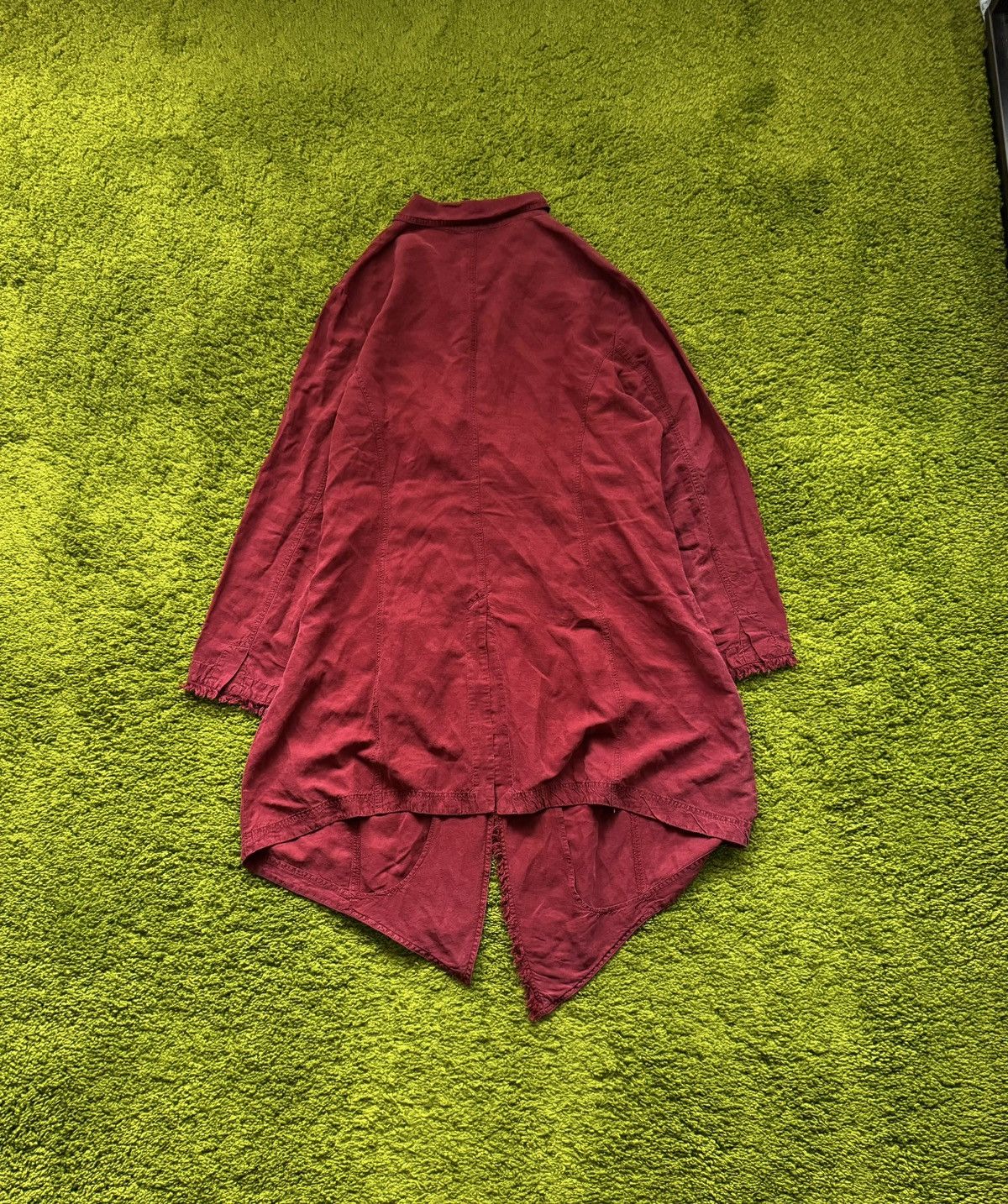 Designer Grizas avant garde silk linen blend dress tunic Size XL / US 12-14 / IT 48-50 - 2 Thumbnail