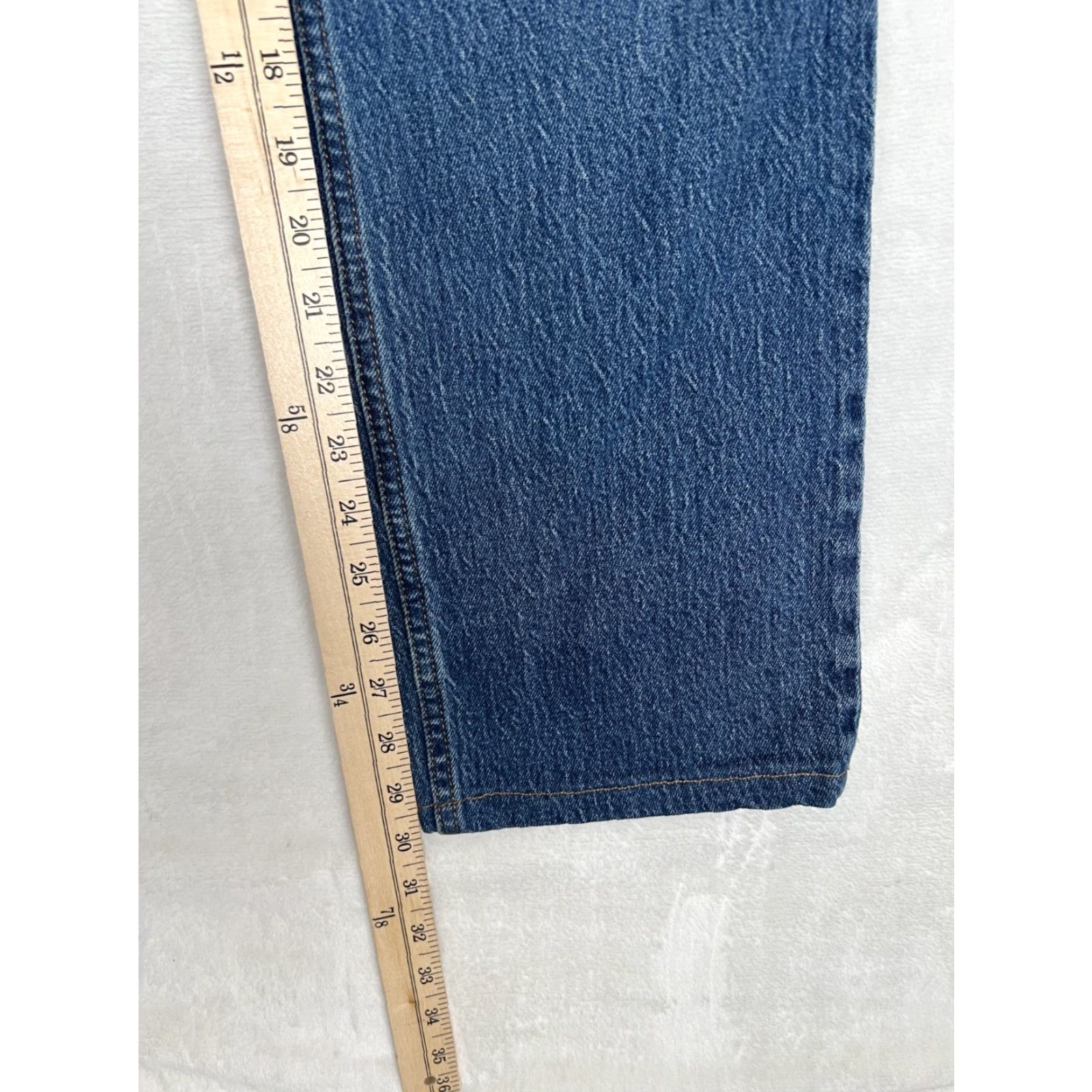 Abercrombie & Fitch Abercrombie & Fitch Jeans Women's 8 Regular 29 Blue 90s Straight High Rise Jeans Size 30" / US 8 / IT 44 - 2 Thumbnail