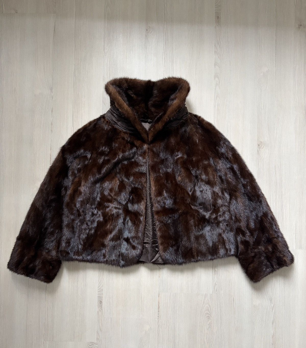 Luxe Ellis Barker Furs Chester Mink Cropped Short Coat Size M / US 6-8 / IT 42-44 - 4 Thumbnail