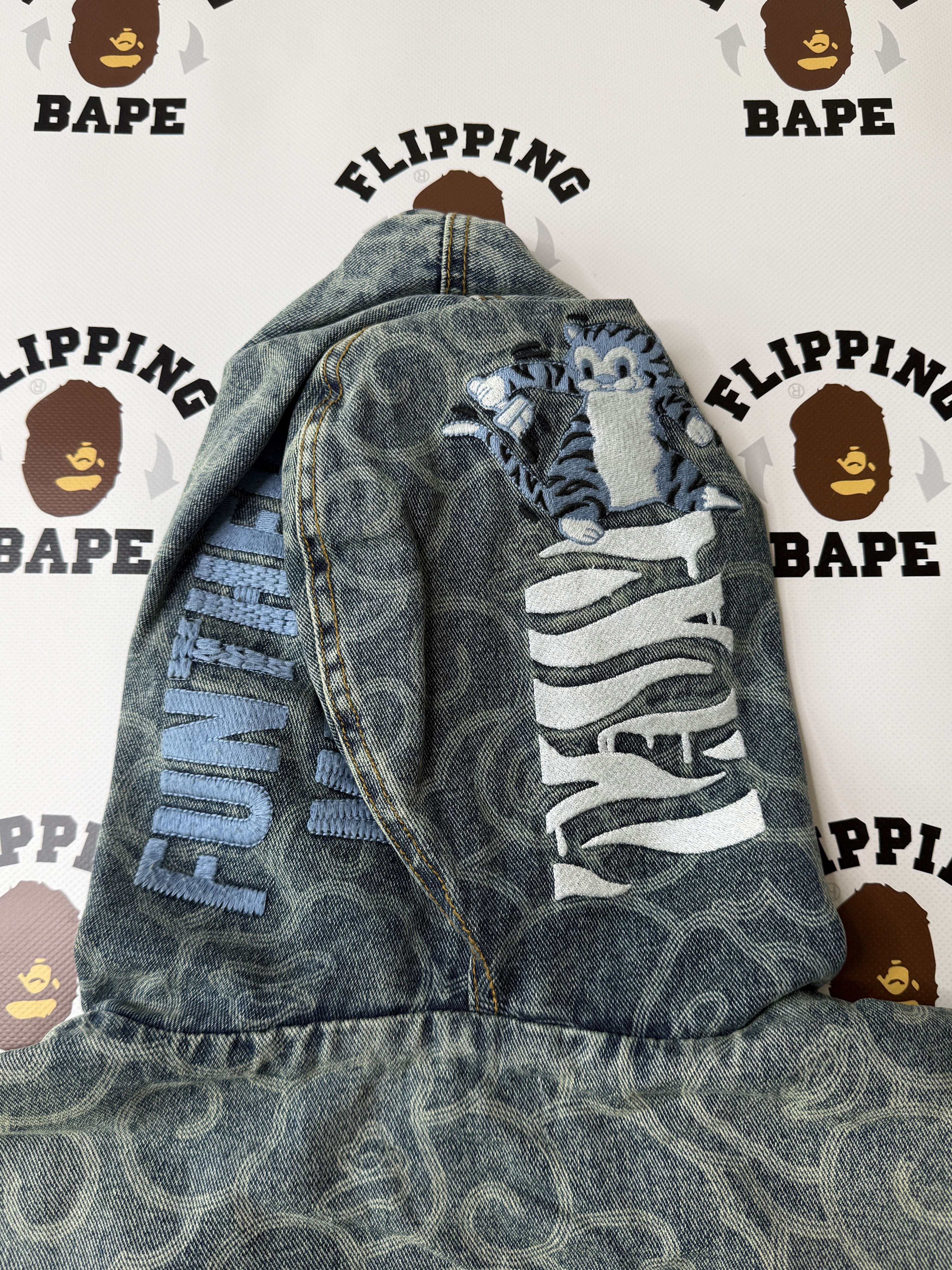 Bape BAPE CLOUD CAMO JACQUARD UPCYCLED ACTIVE JACKET Size US L / EU 52-54 / 3 - 10 Thumbnail