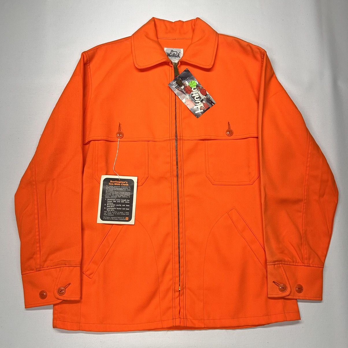 80s USA製 Woolrich hunting jacket オレンジカモ Woolrich Orange Hunting Jacket | Grailed