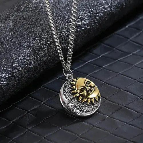 Other Classic Moon Sun Shape Necklace Size ONE SIZE - 1 Thumbnail