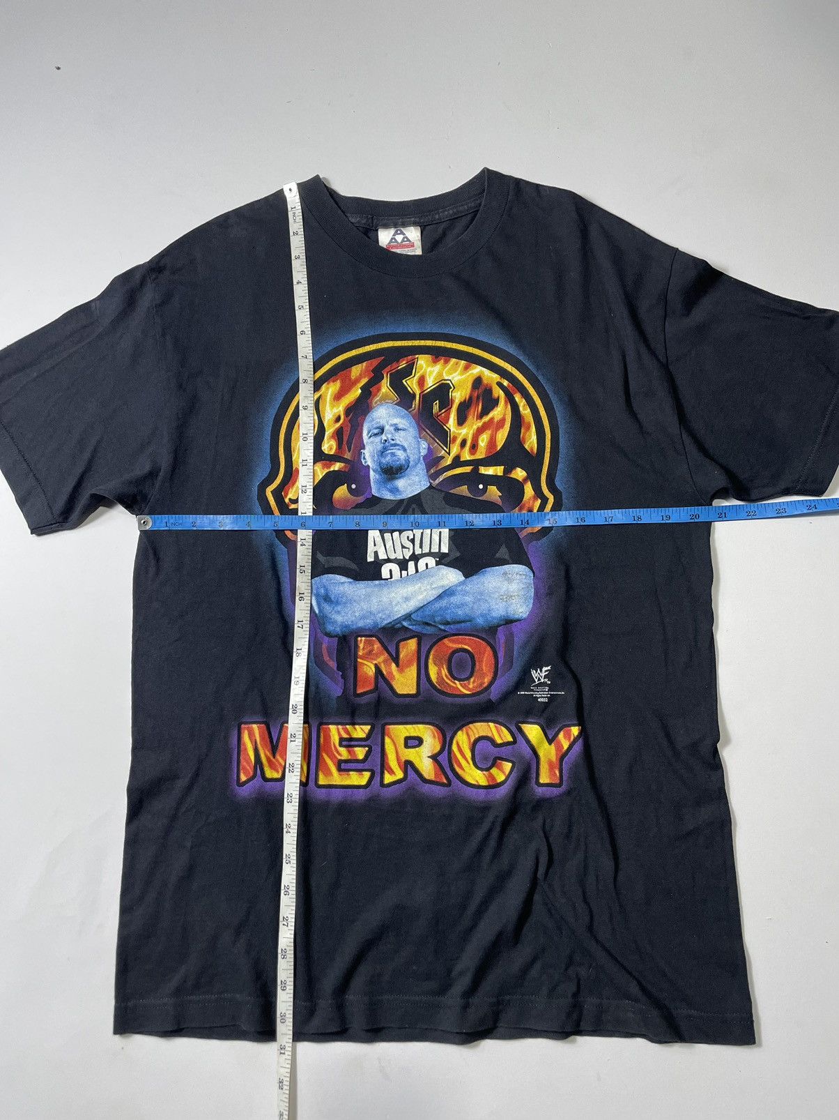 Vintage RARE💥Vintage 1999 Stone Cold NO MERCY Raptee Tshirt Size US L / EU 52-54 / 3 - 8 Thumbnail