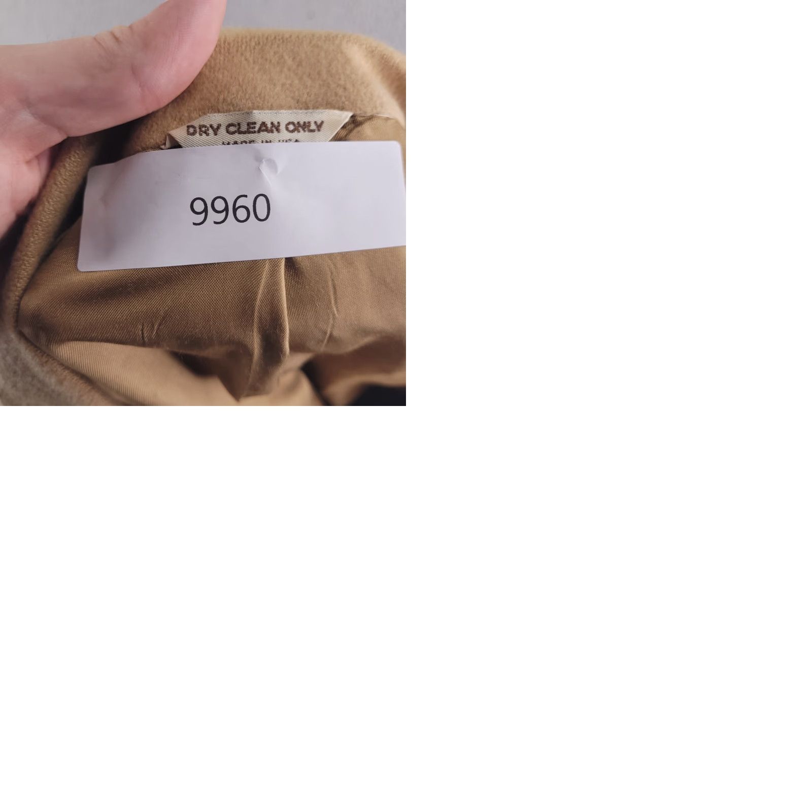 Camel VINTAGE Beercroft & Bull Suit Jacket Mens 42 44 Brown 100% Camel hair Made USA Size 42R - 10 Thumbnail