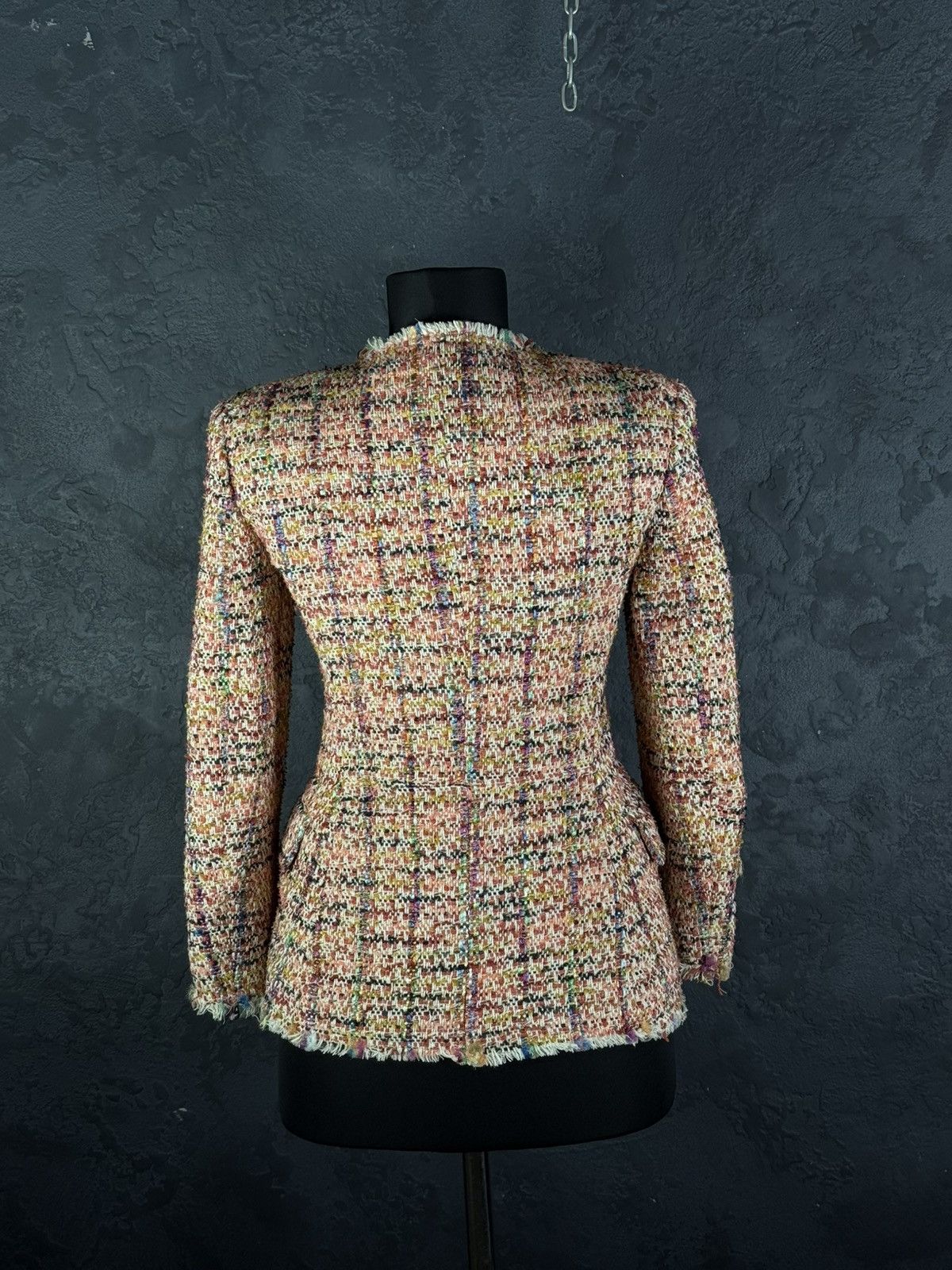 Etro ETRO Women’s Cotton-Blend Tweed Jacket Size 40 Size S / US 4 / IT 40 - 10 Thumbnail