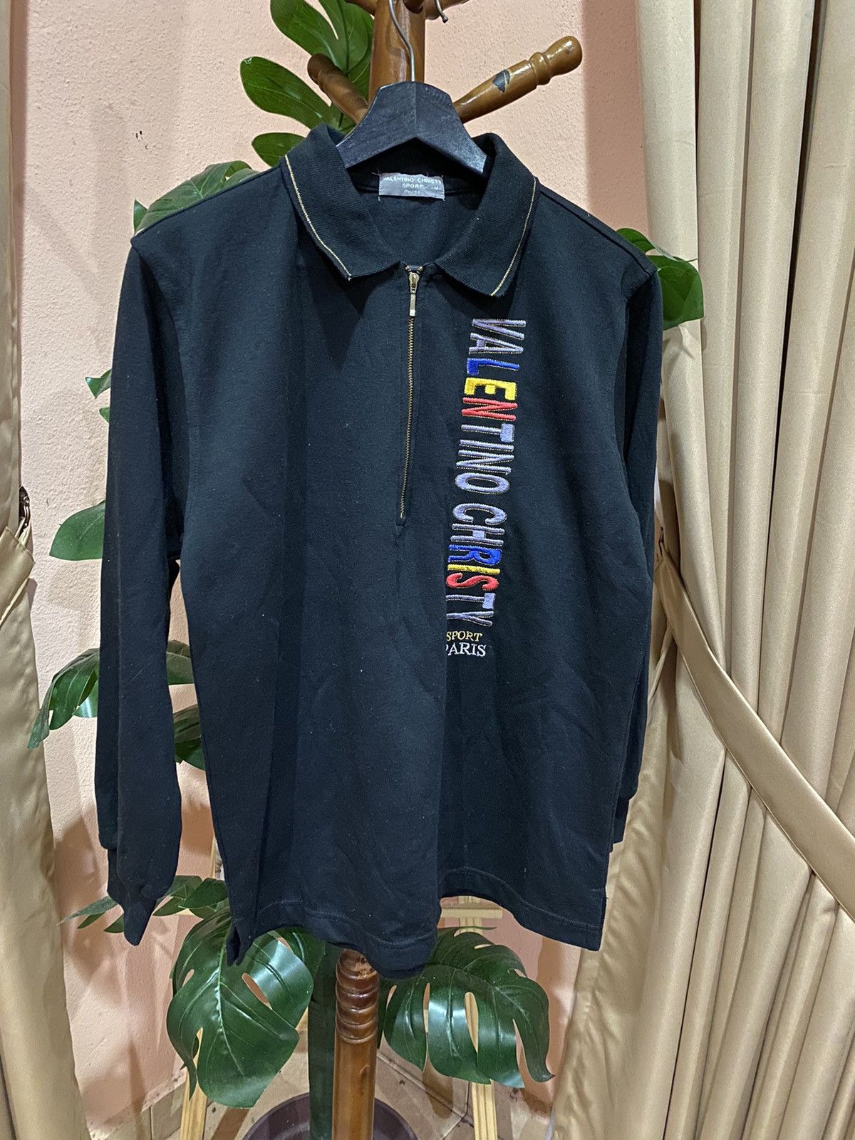 Vintage VINTAGE VALENTINO CHRISTY HALF ZIPPER Size US M / EU 48-50 / 2 - 5 Thumbnail