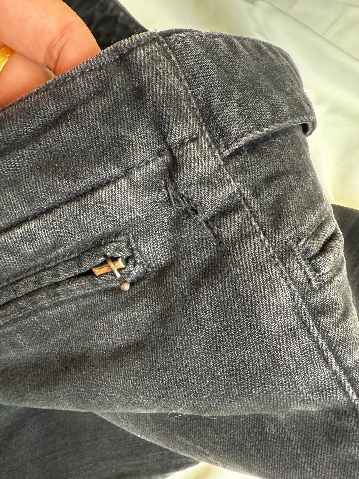 Number (N)ine Sz 4 Number Nine 04SS Distressed Pocket Denim Size US 30 / EU 46 - 7 Thumbnail
