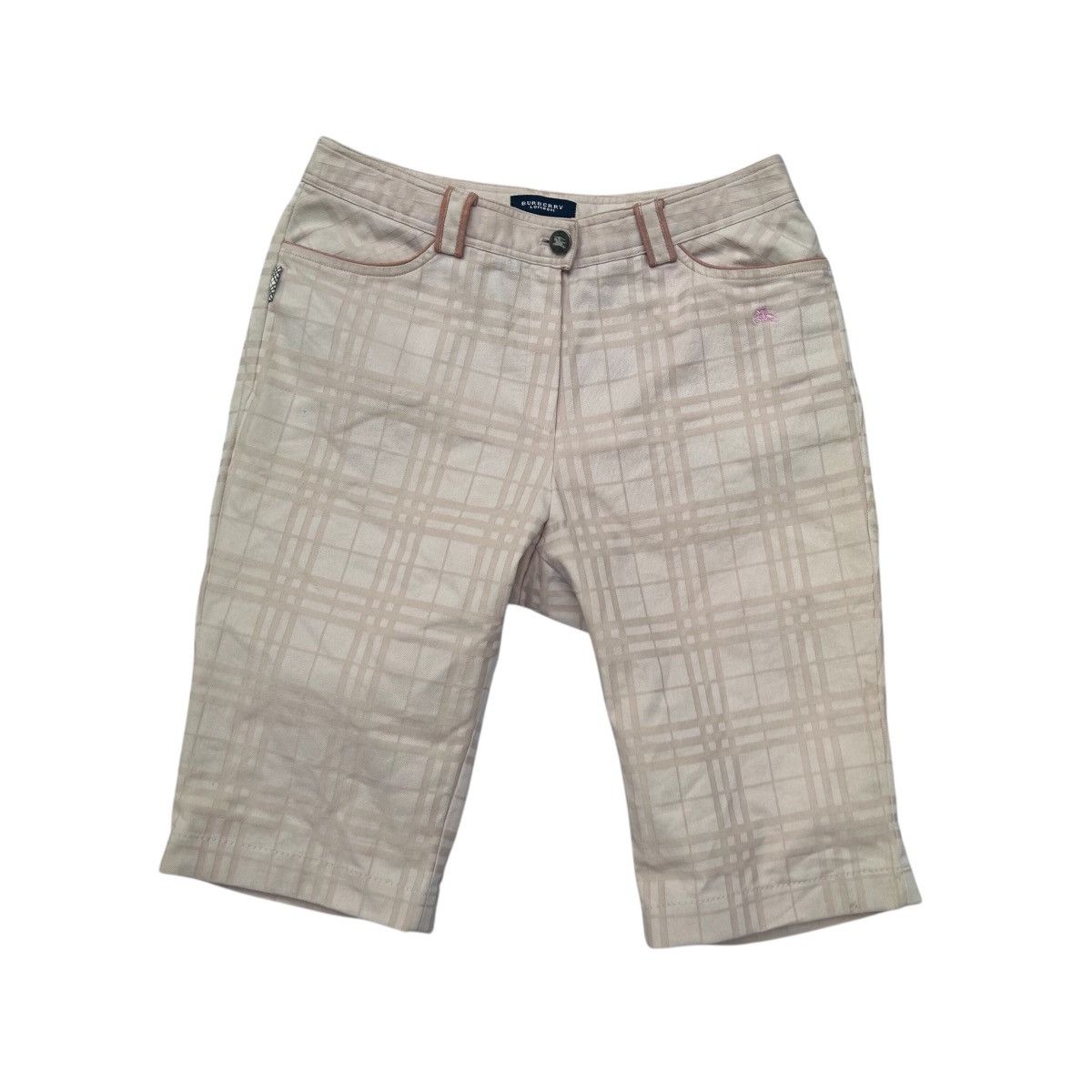 Vintage Burberry Nova Check Short Pants