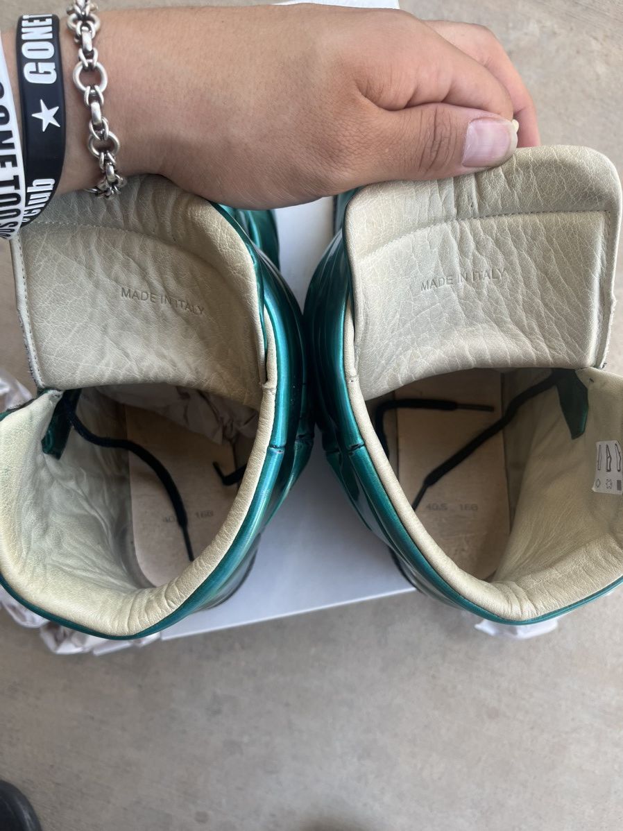 Maison Margiela Crazy Green Foil Futures Size US 7.5 / EU 40-41 - 5 Thumbnail