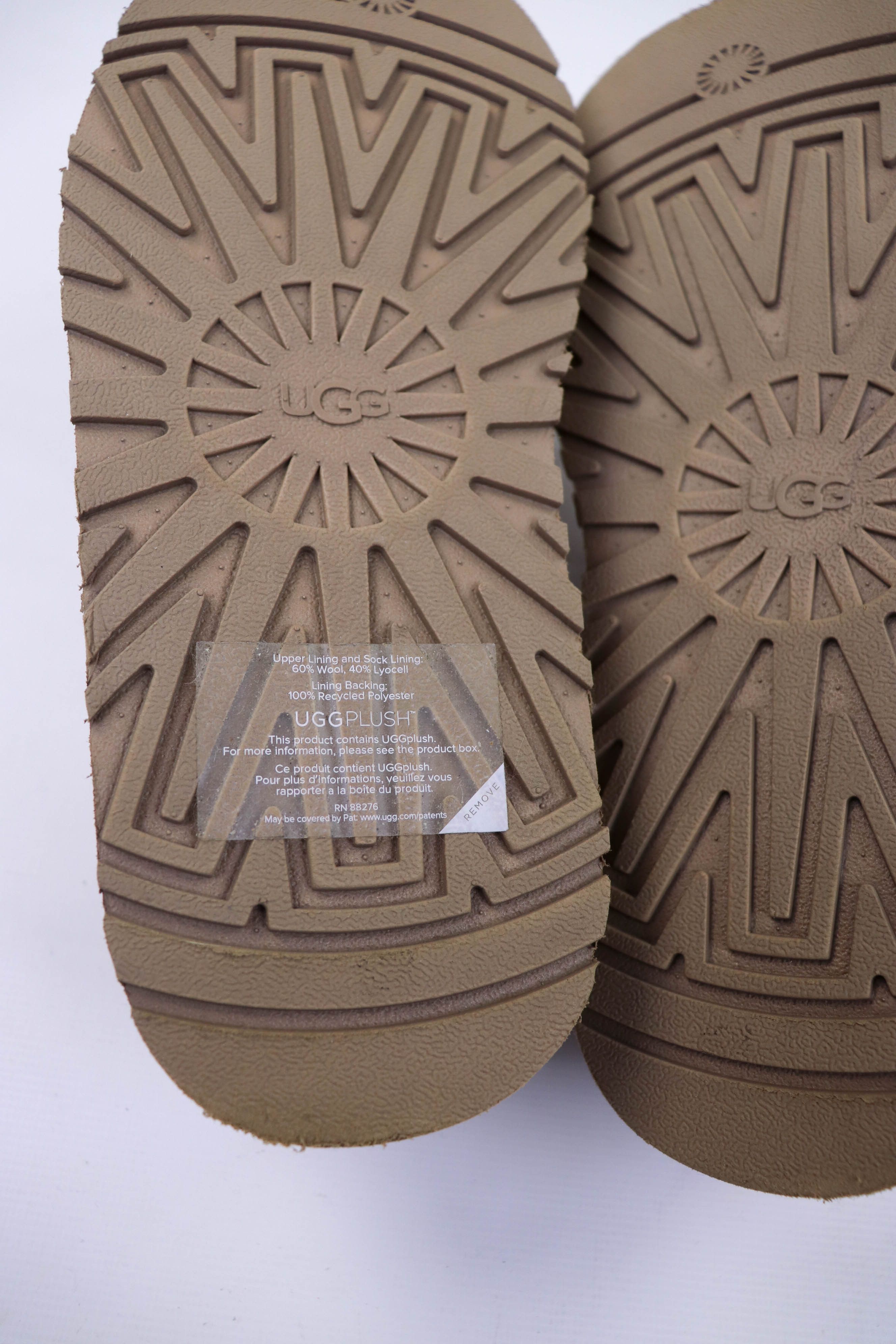 Ugg UGG W Tazz Tan Beige S/N 1122553 Shoes Size US 8 / IT 38 - 15 Thumbnail