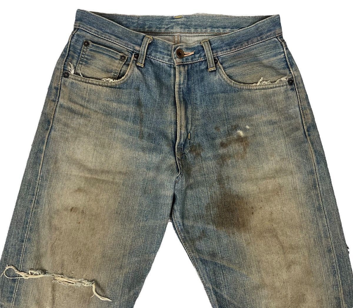 Edwin 90s Vintage Edwin Distressed Selvedge Jeans Size US 28 / EU 44 - 4 Thumbnail