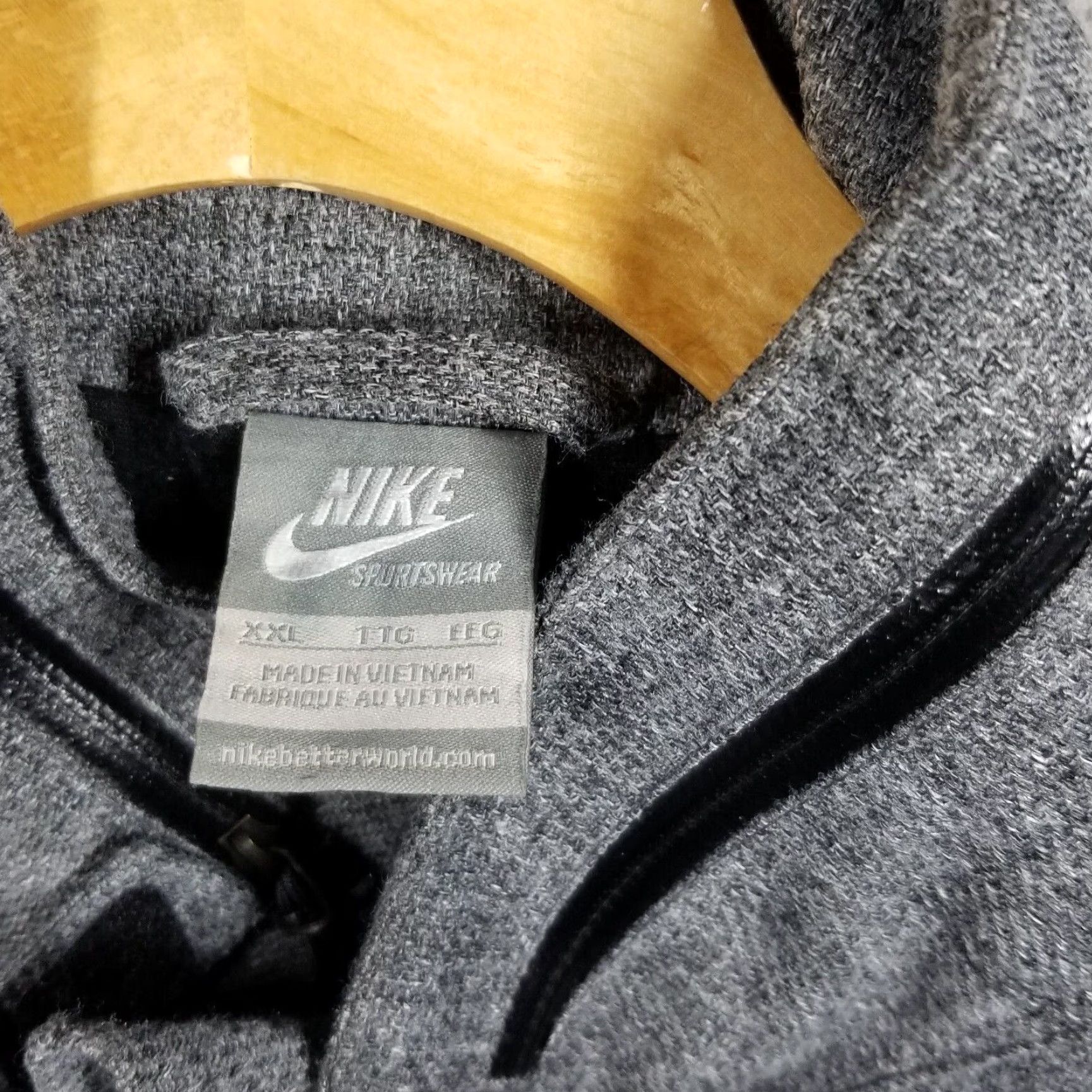 Nike Nike Rare Sportswear Military M65 Jacket XXL Gray Full Zip Hooded 439339-032 Brand: Nike Size US XXL / EU 58 / 5 - 2 Thumbnail