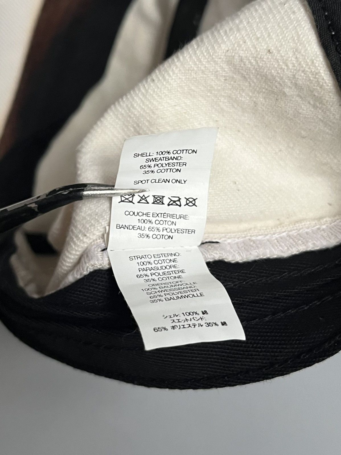 Supreme SUPREME White Canvas 5 Panel Cotton Cap Hat Size ONE SIZE - 19 Thumbnail