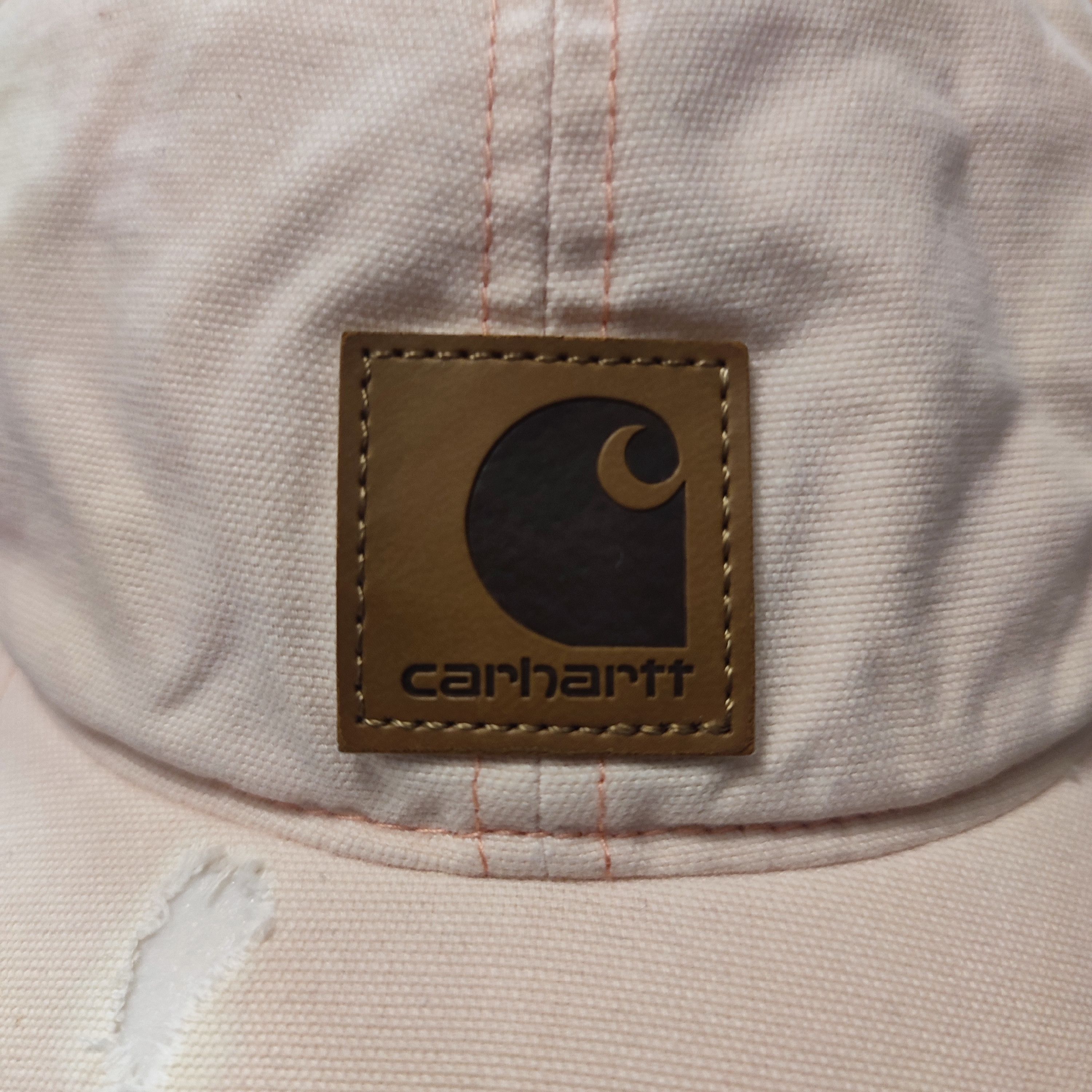 Carhartt Carhartt Adjustable Cap Pink Leather Patch One Size Size ONE SIZE - 3 Thumbnail
