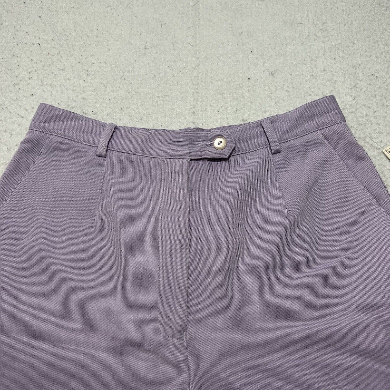 Other Vintage EP Pro 6 Purple 6" Inseam High Waist Golf Shorts Size 28" / US 6 / IT 42 - 2 Thumbnail