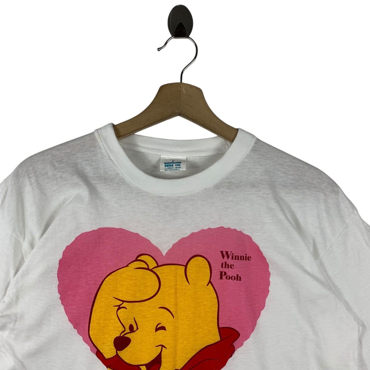 Cartoon Network × Vintage Vintage 90s WINNE THE POOH Cartoon walt sega tag tee Size US S / EU 44-46 / 1 - 2 Thumbnail