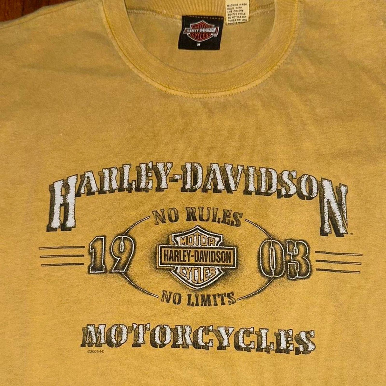 Harley Davidson Rare Vintage 2004 Harley Davidson Motorcycles Outer Banks M Size US M / EU 48-50 / 2 - 6 Thumbnail