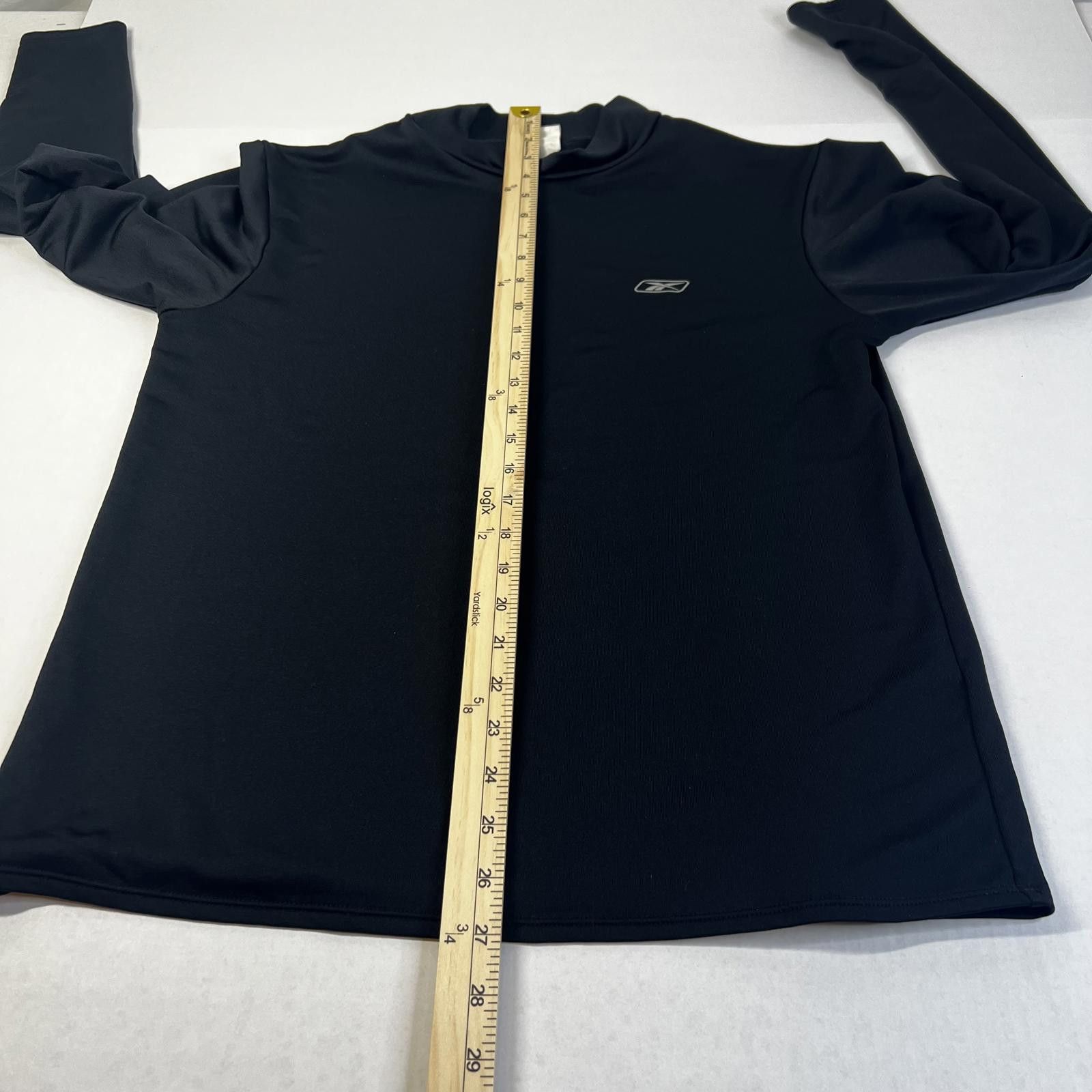 Reebok Rebook Men’s Performance Long Sleeve Black Pullover Size 2XL Size US XXL / EU 58 / 5 - 7 Thumbnail